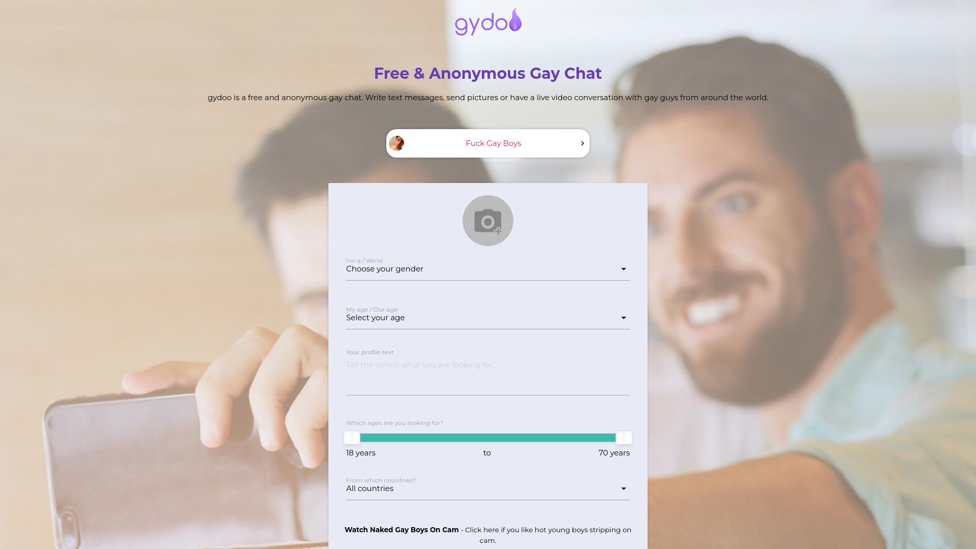website screenshot of https://gydoo.com/