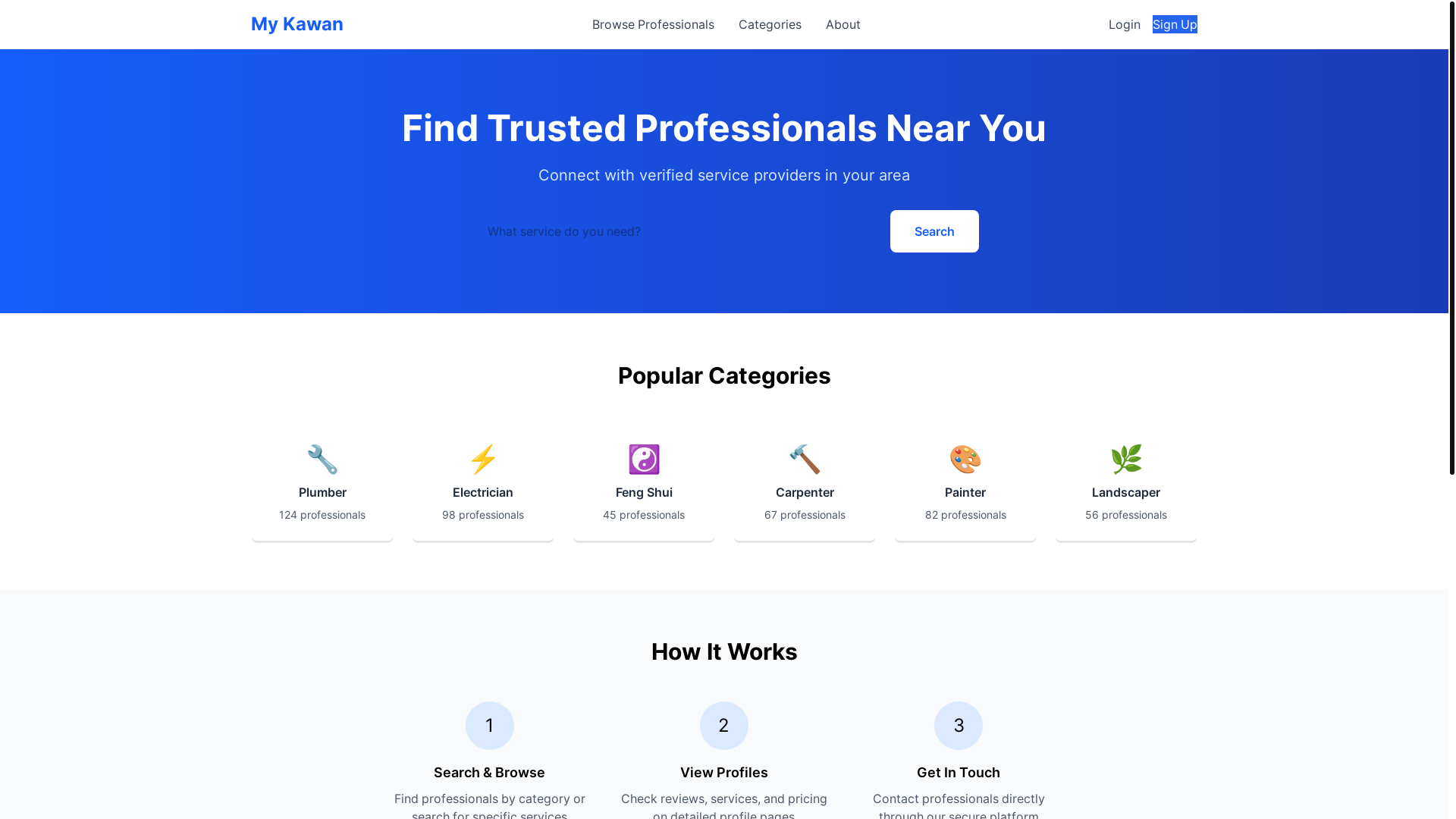 website screenshot of https://my-kawan-frontend.pages.dev/