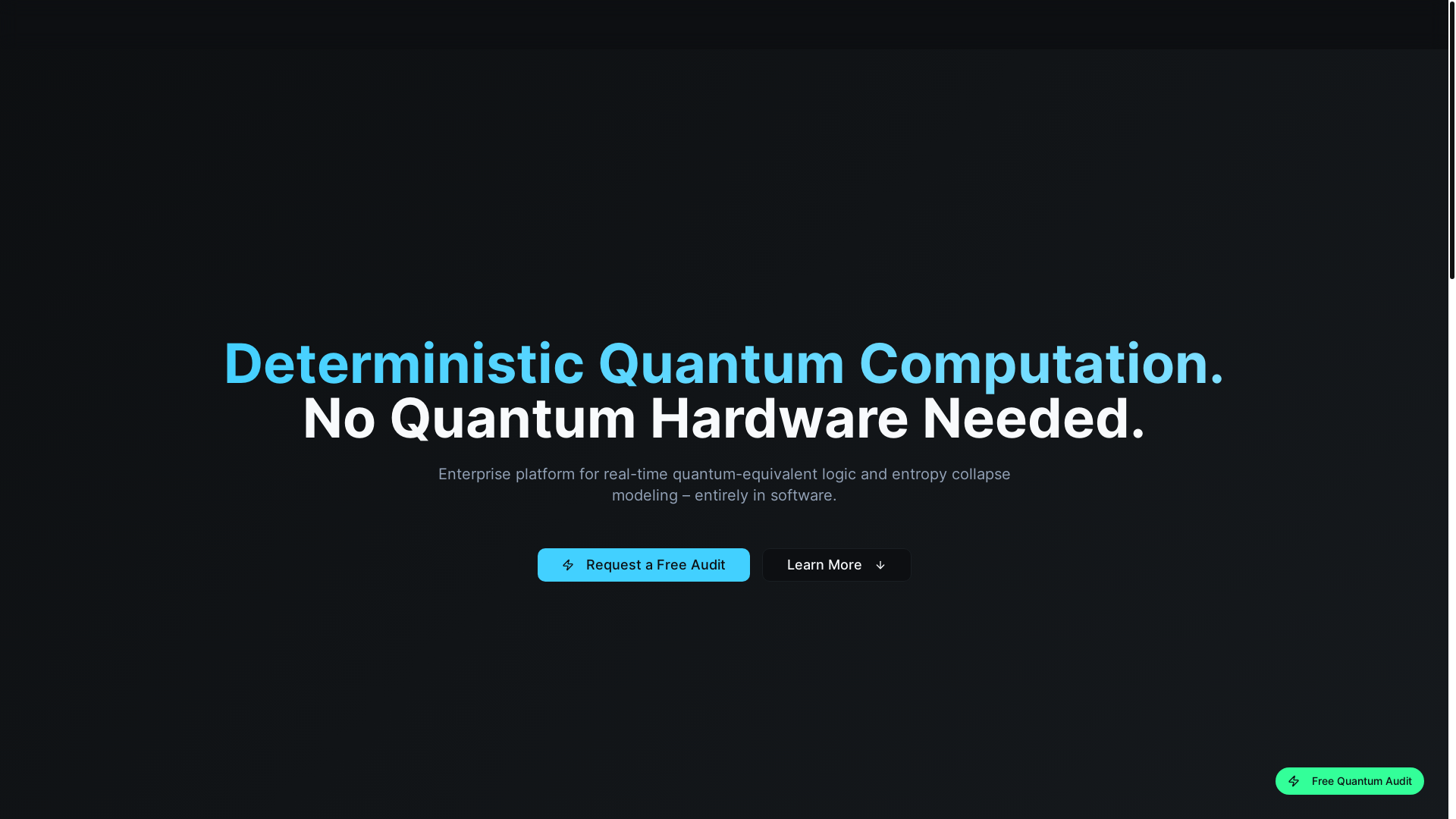 website screenshot of https://quantum-conduit.pages.dev/