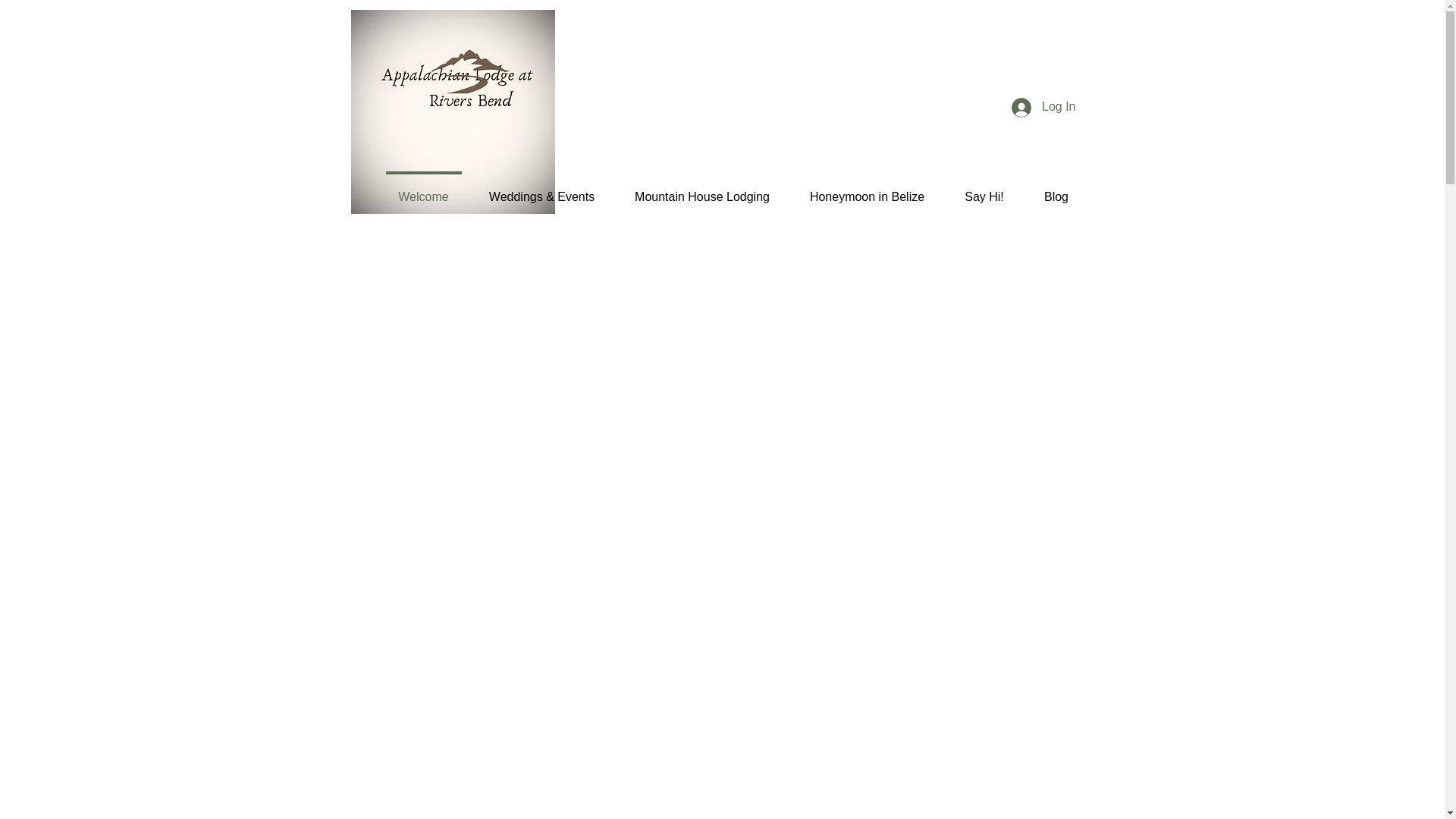 website screenshot of https://appalachianlodgesatriversbend.com/