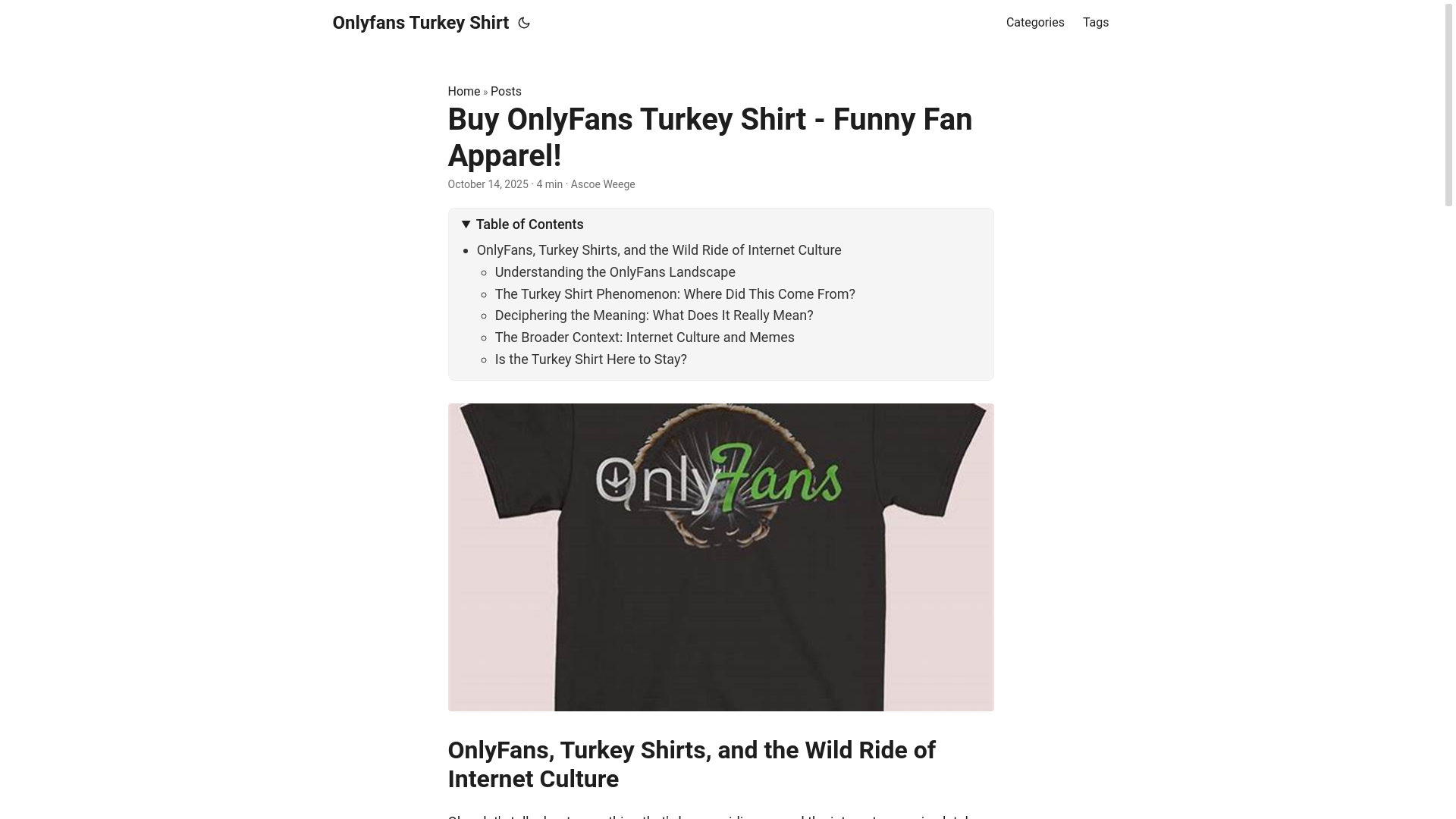 website screenshot of https://onlyfans-turkey-shirt.pages.dev/