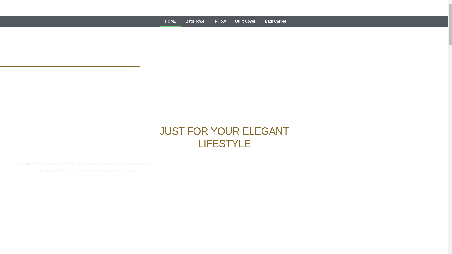 website screenshot of https://dreamylinensa.com/