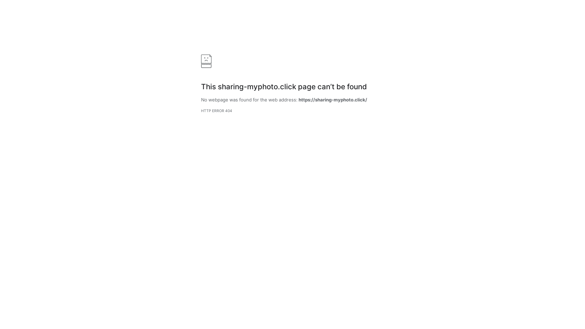 website screenshot of https://sharing-myphoto.click/