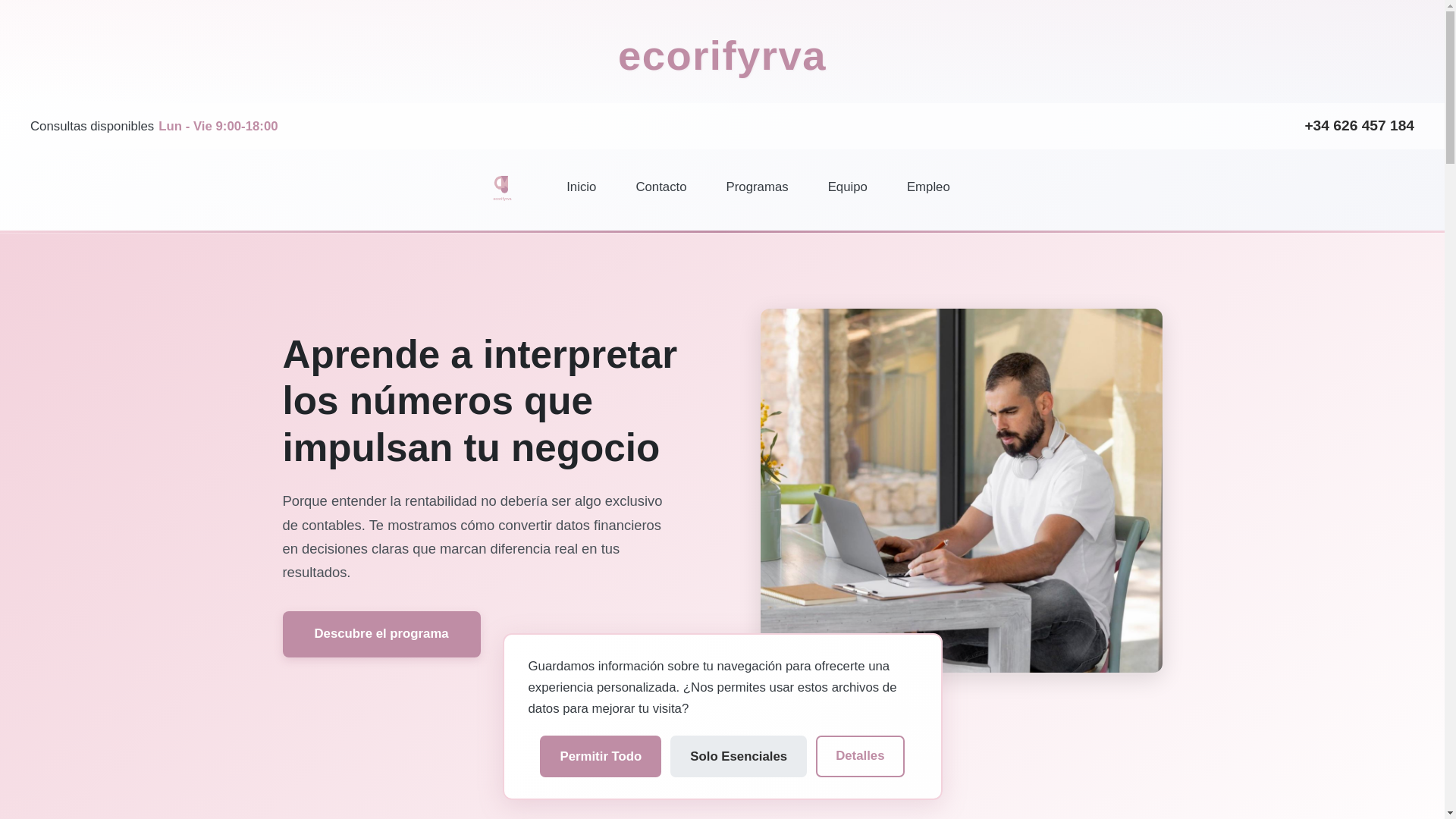 website screenshot of https://ecorifyrva.com/
