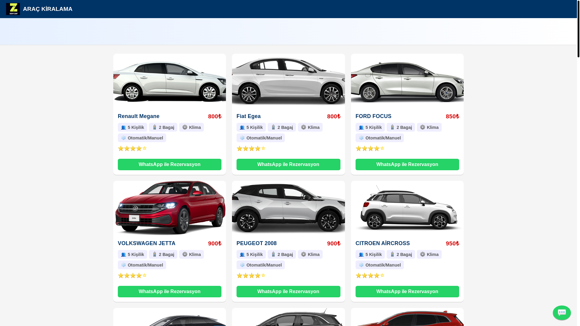 website screenshot of https://zorcarfilo.com
