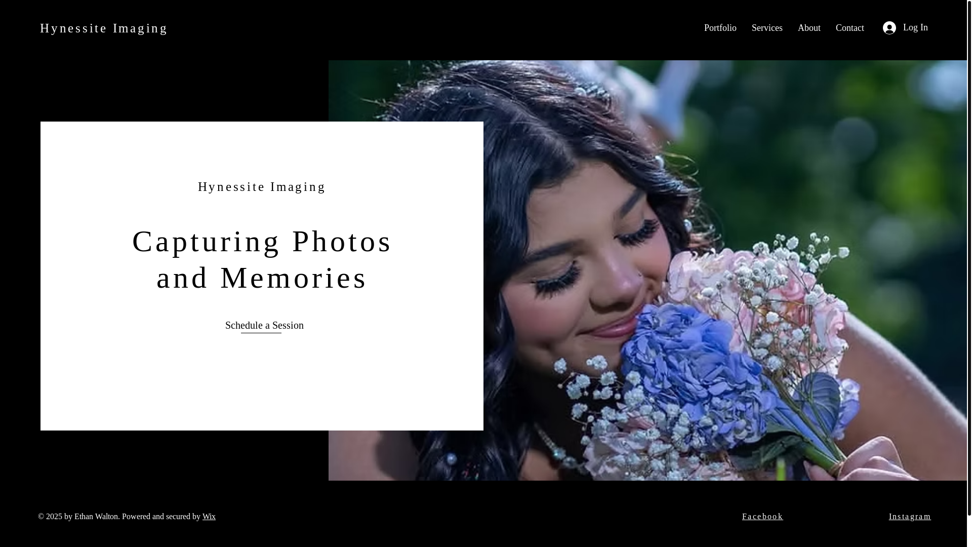 website screenshot of https://hynessiteimaging.net/