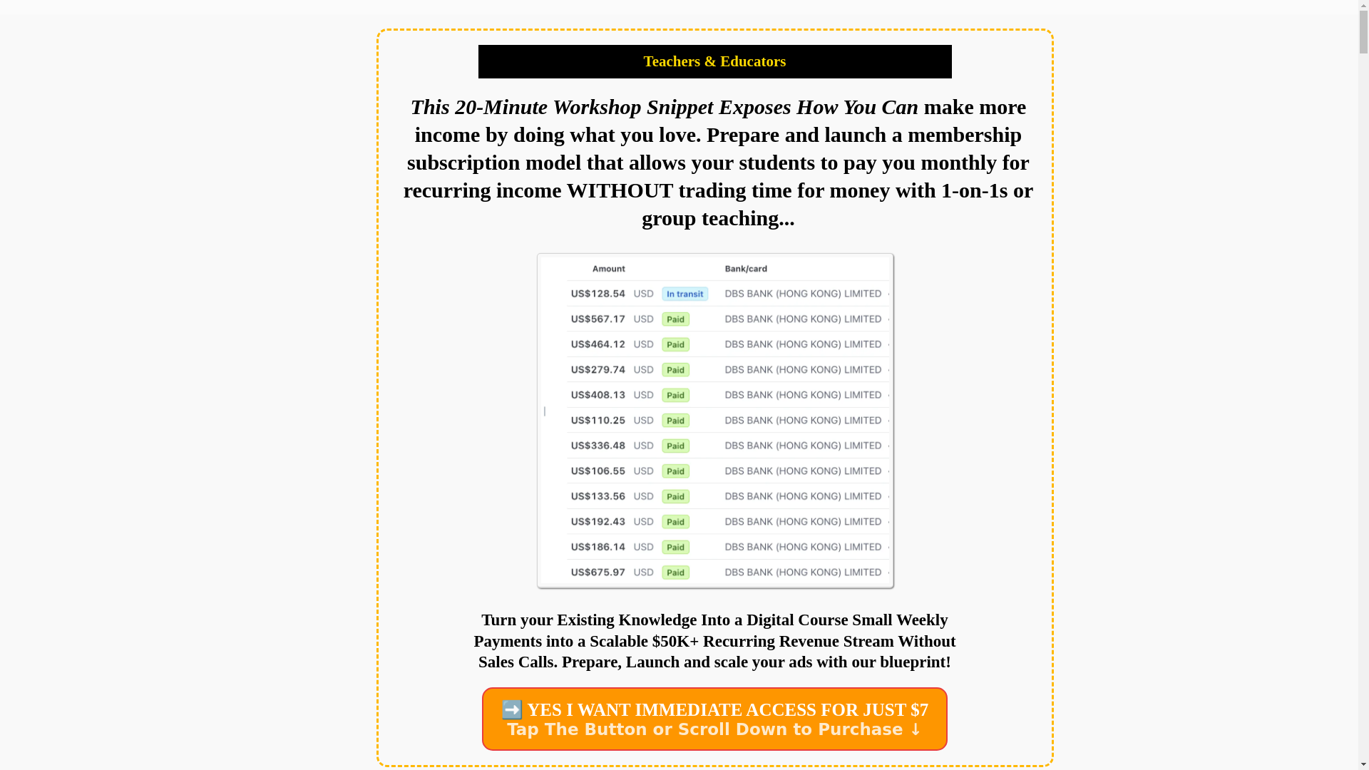 website screenshot of https://impactmembershipacademy.com/
