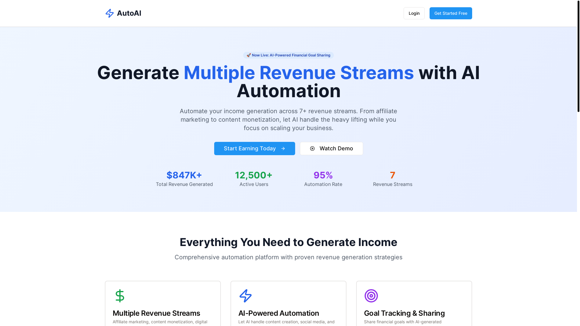 website screenshot of https://auramind.guru/