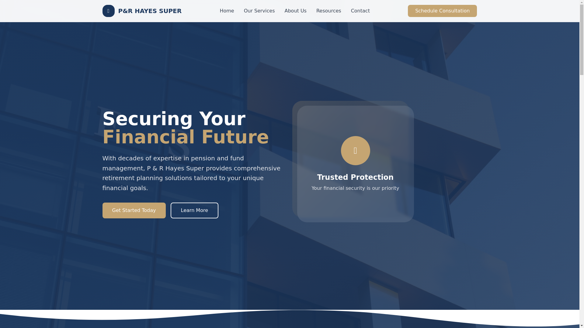 website screenshot of https://prhayessuperpty.pro/
