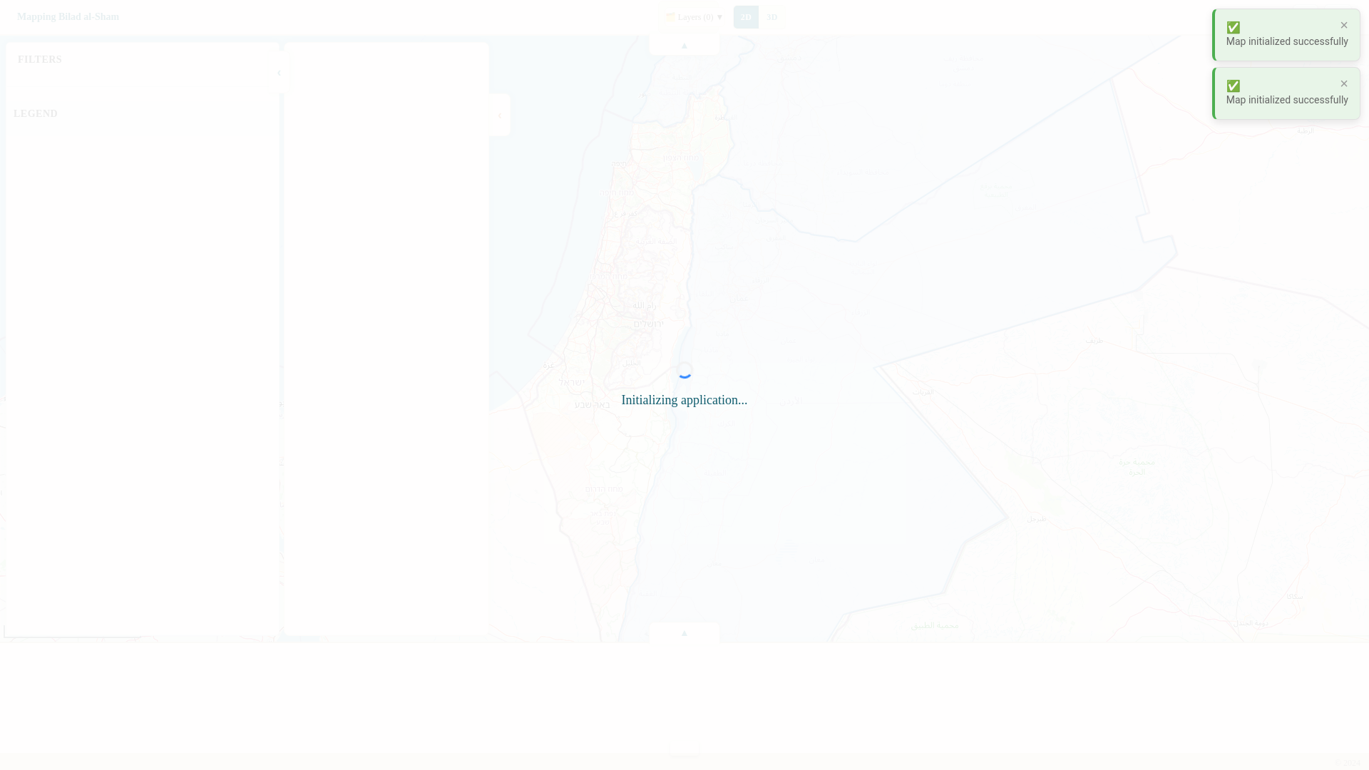 website screenshot of https://mappingalshawwam.pages.dev/