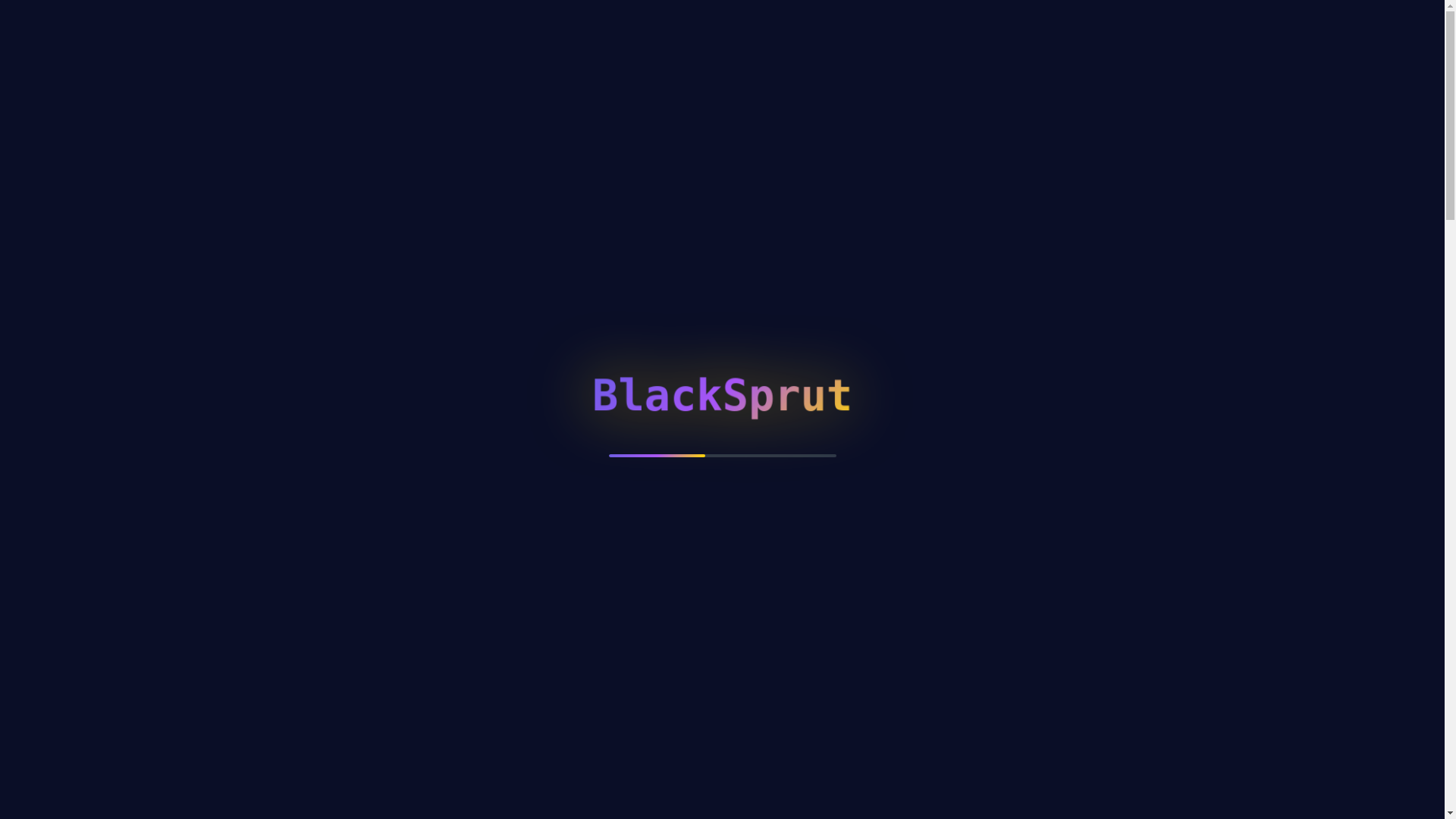 website screenshot of https://blckspruutt.xyz/