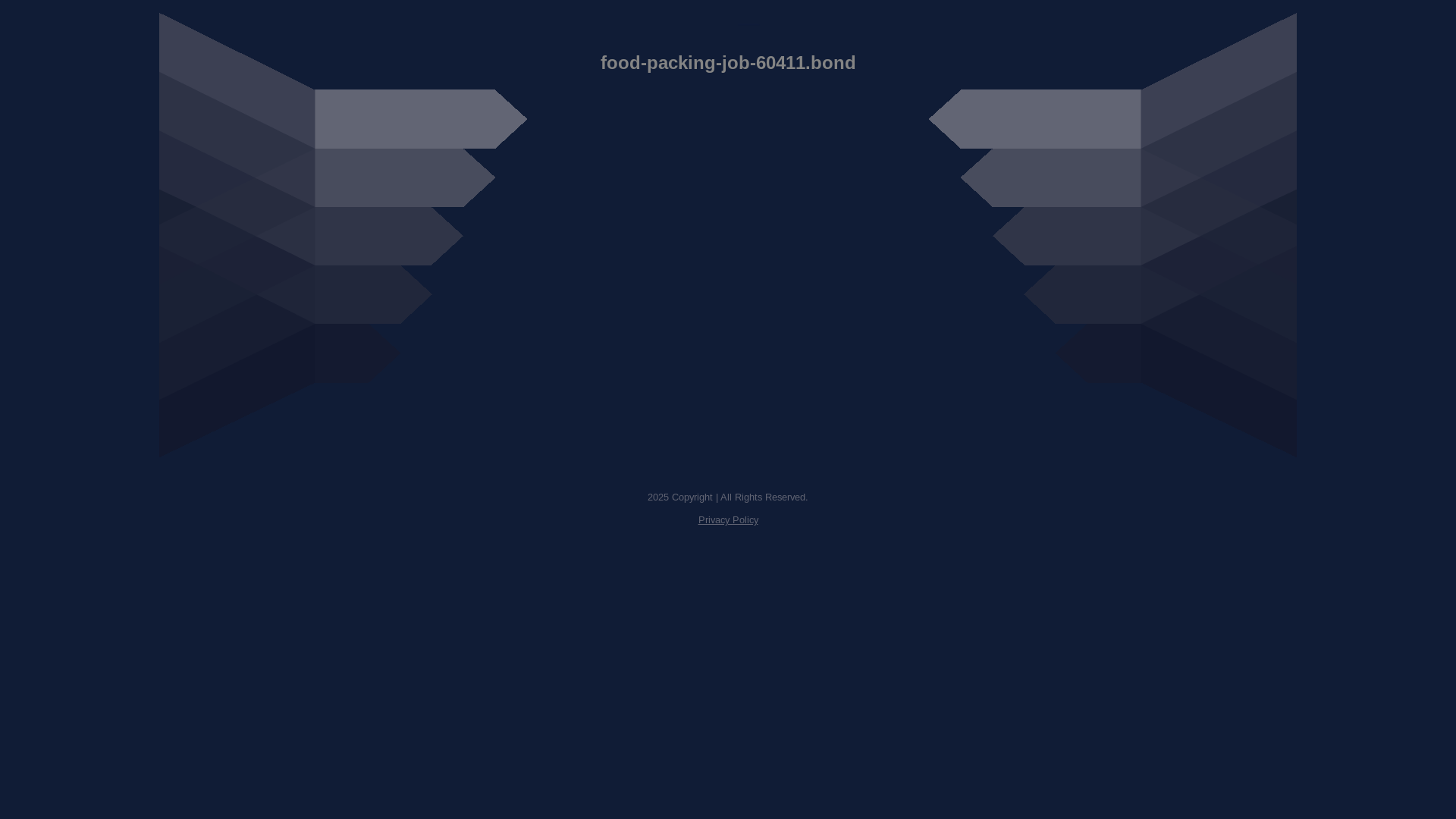 website screenshot of https://food-packing-job-60411.bond/
