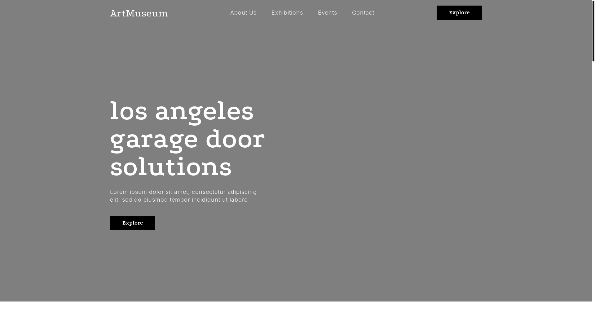 website screenshot of https://losangelesgaragedoorsolutions.com/