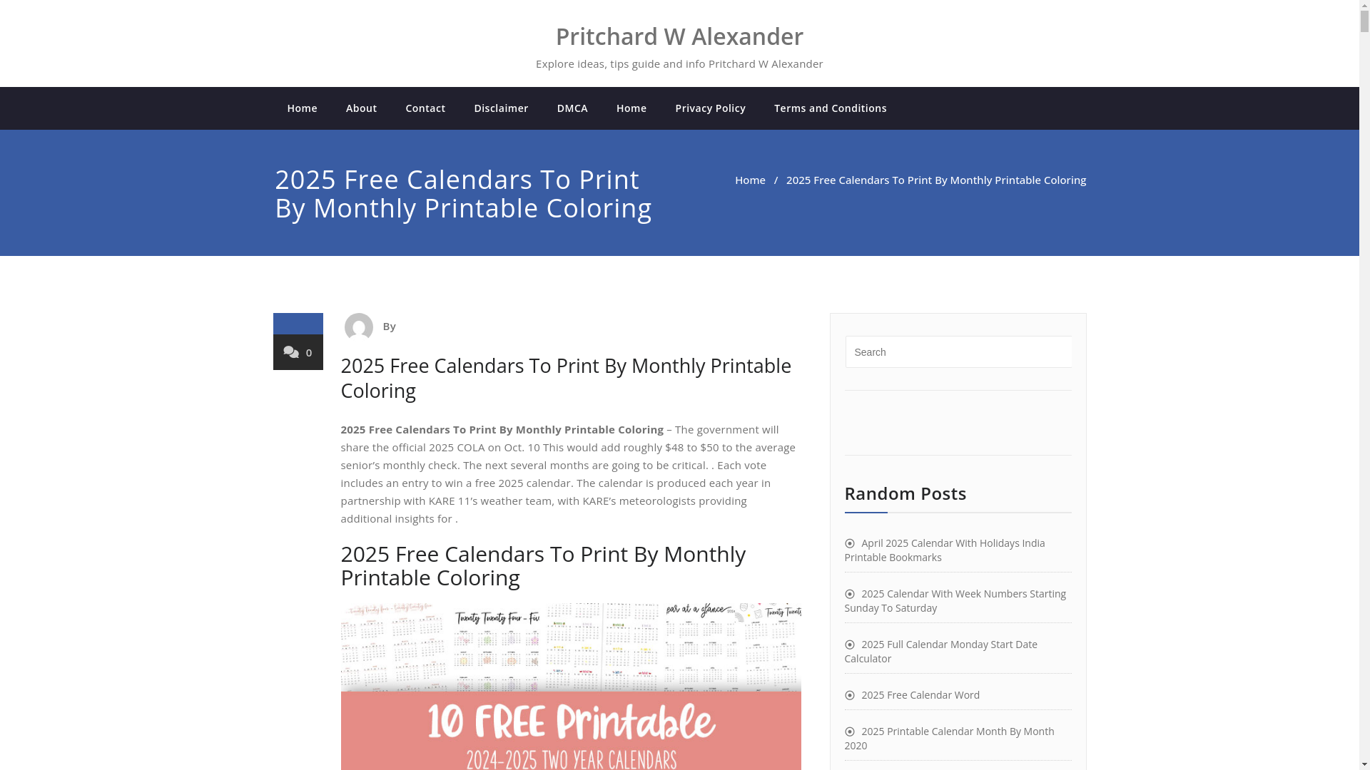 website screenshot of https://pritchardwalexander.pages.dev/