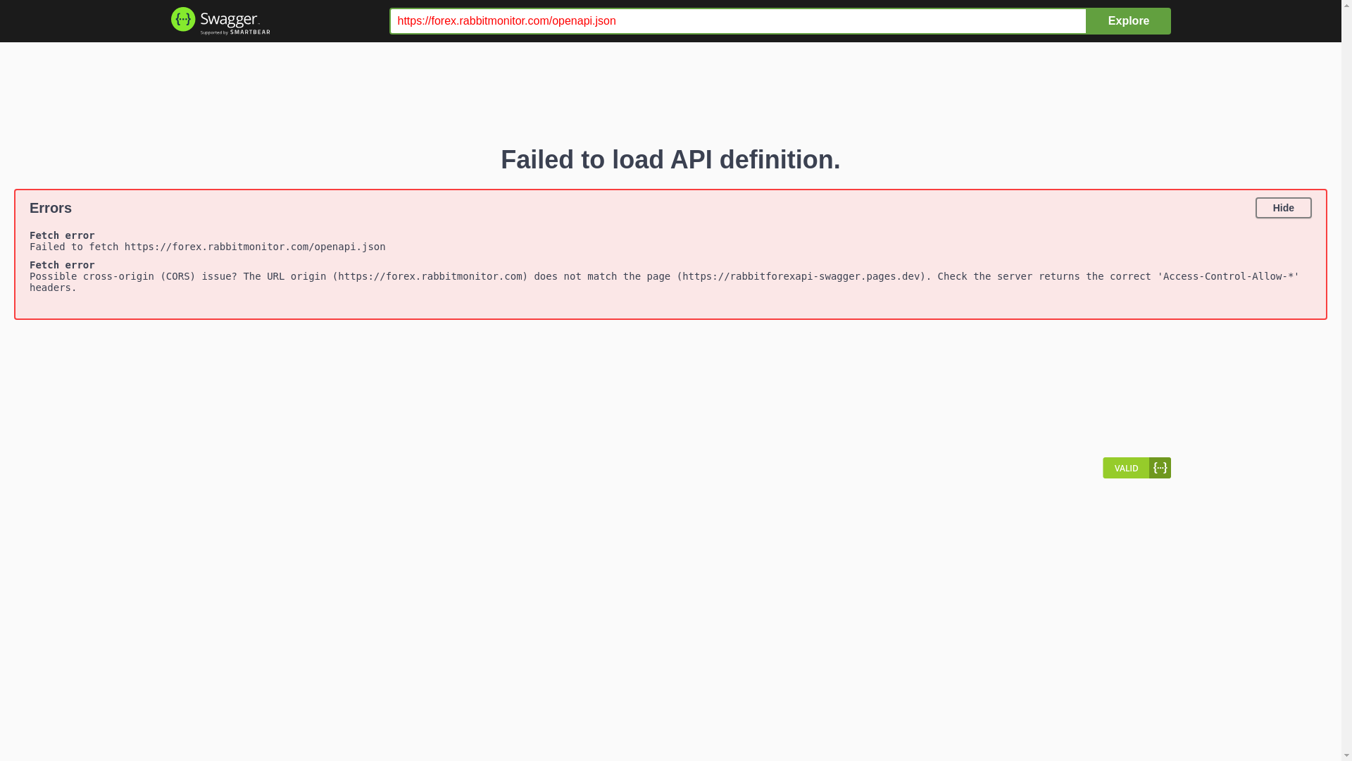 website screenshot of https://rabbitforexapi-swagger.pages.dev/