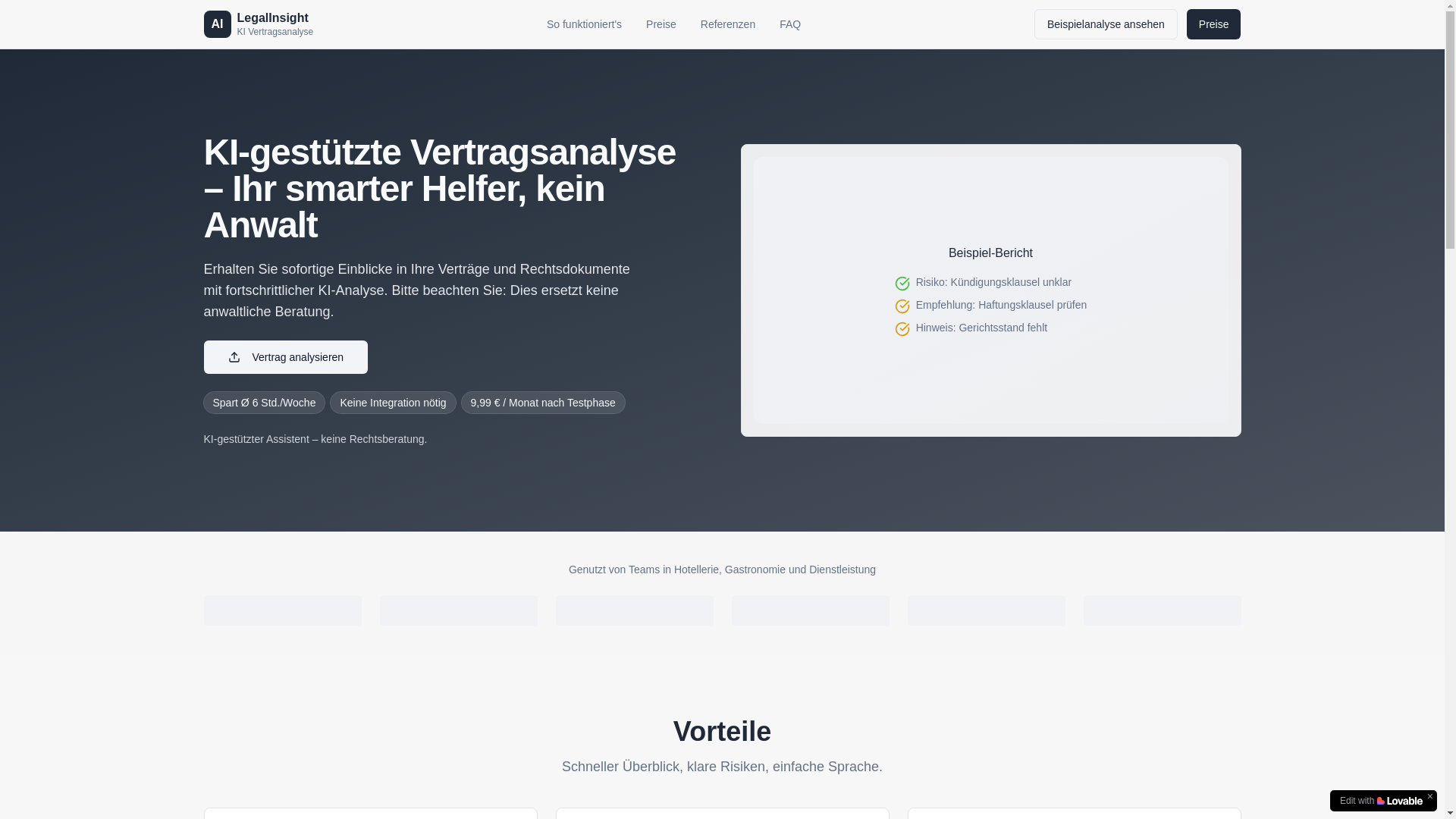 website screenshot of https://definitelynotalawyer.com/