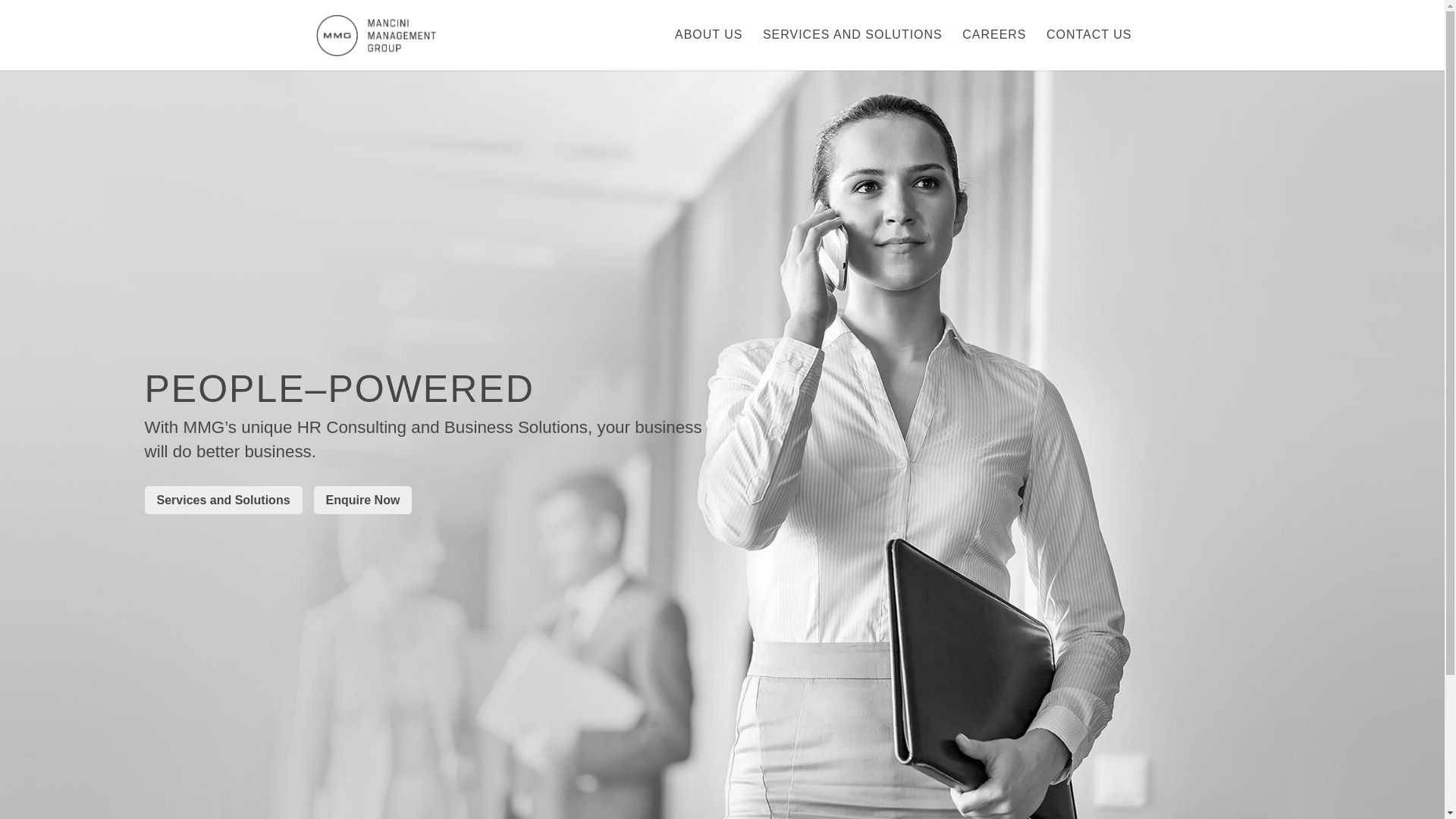website screenshot of https://mancinimanagementgroup.online/