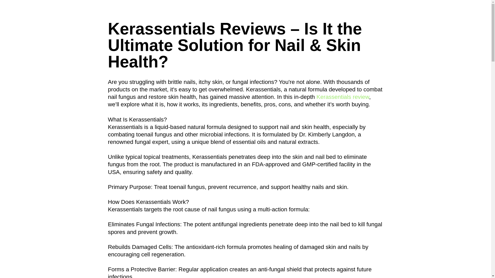 website screenshot of https://kerassentials8.pages.dev/