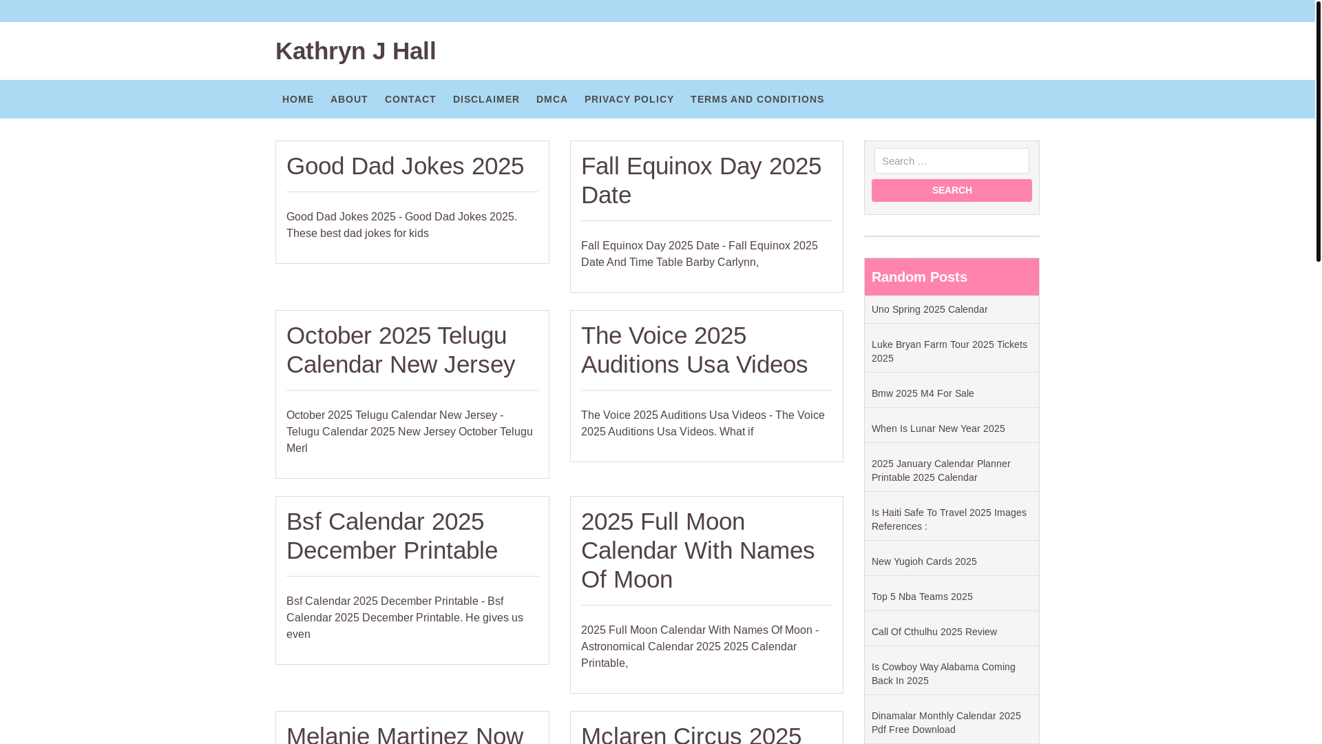 website screenshot of https://kathrynjhalll.pages.dev/