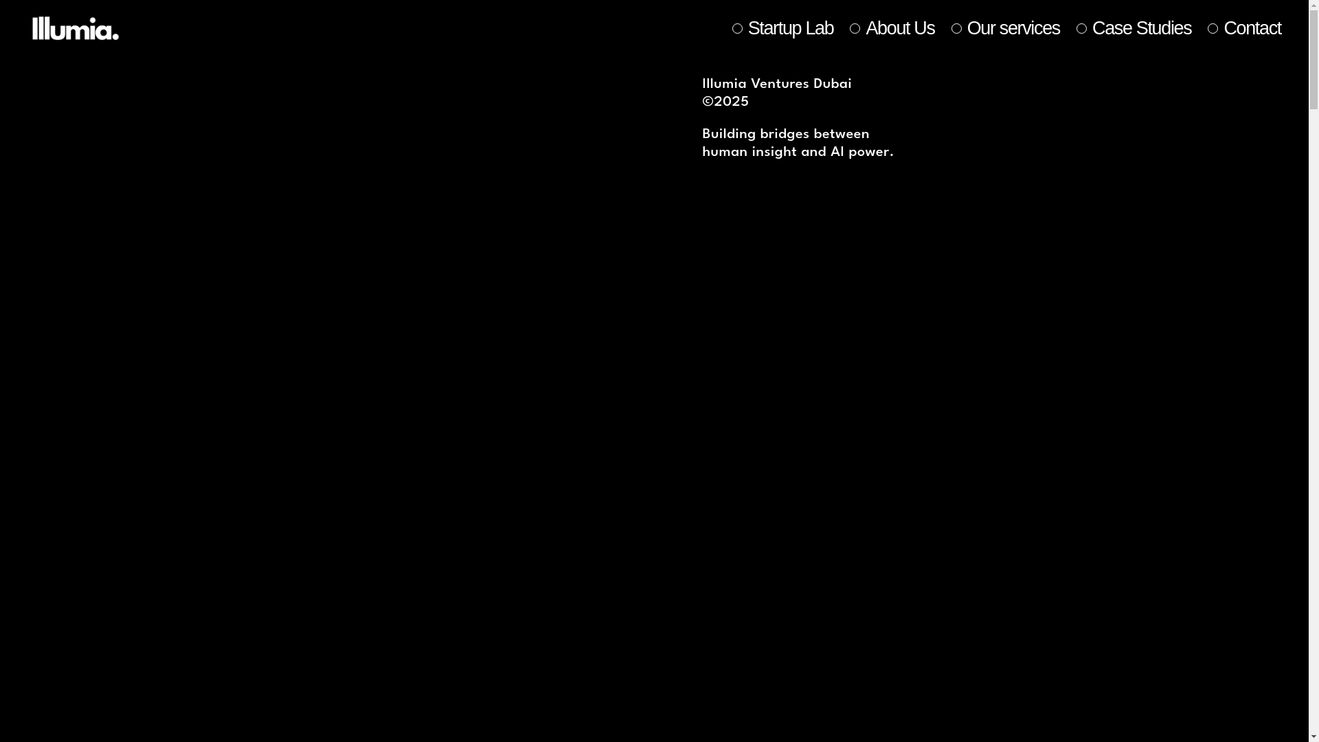 website screenshot of https://illumiateam.com/