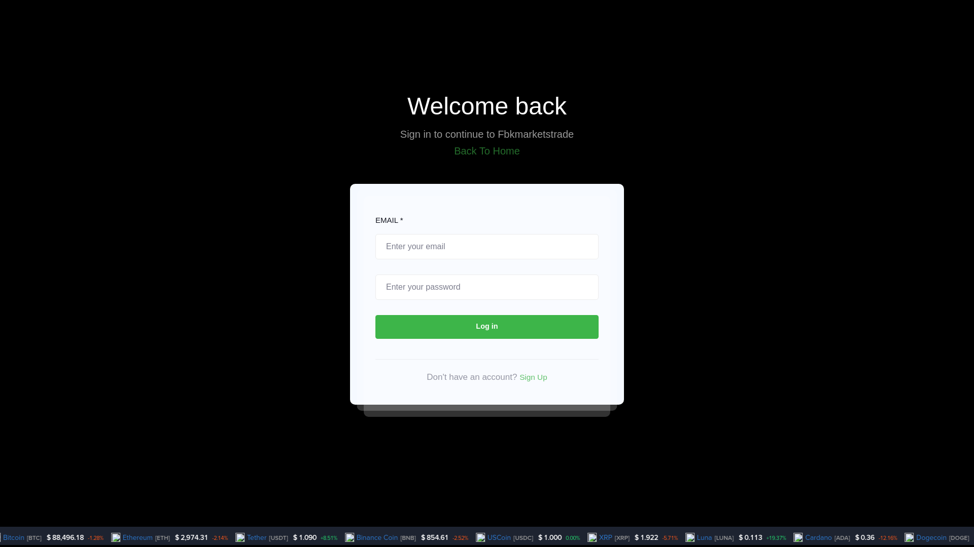 website screenshot of https://fbkmarketstrade.com.fastwayplus.com