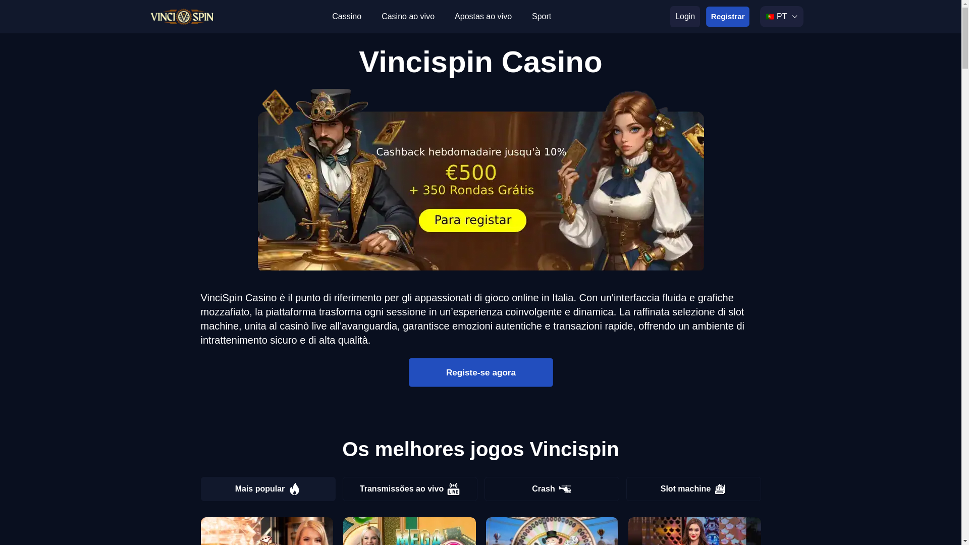 website screenshot of https://vincispins-pt-4199.pages.dev/