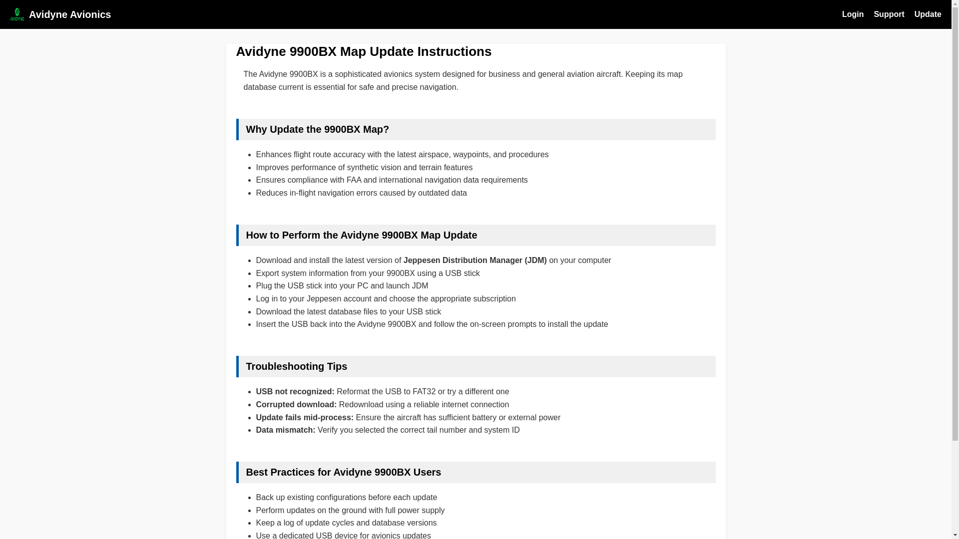 website screenshot of https://avidyne-9900bx.pages.dev/
