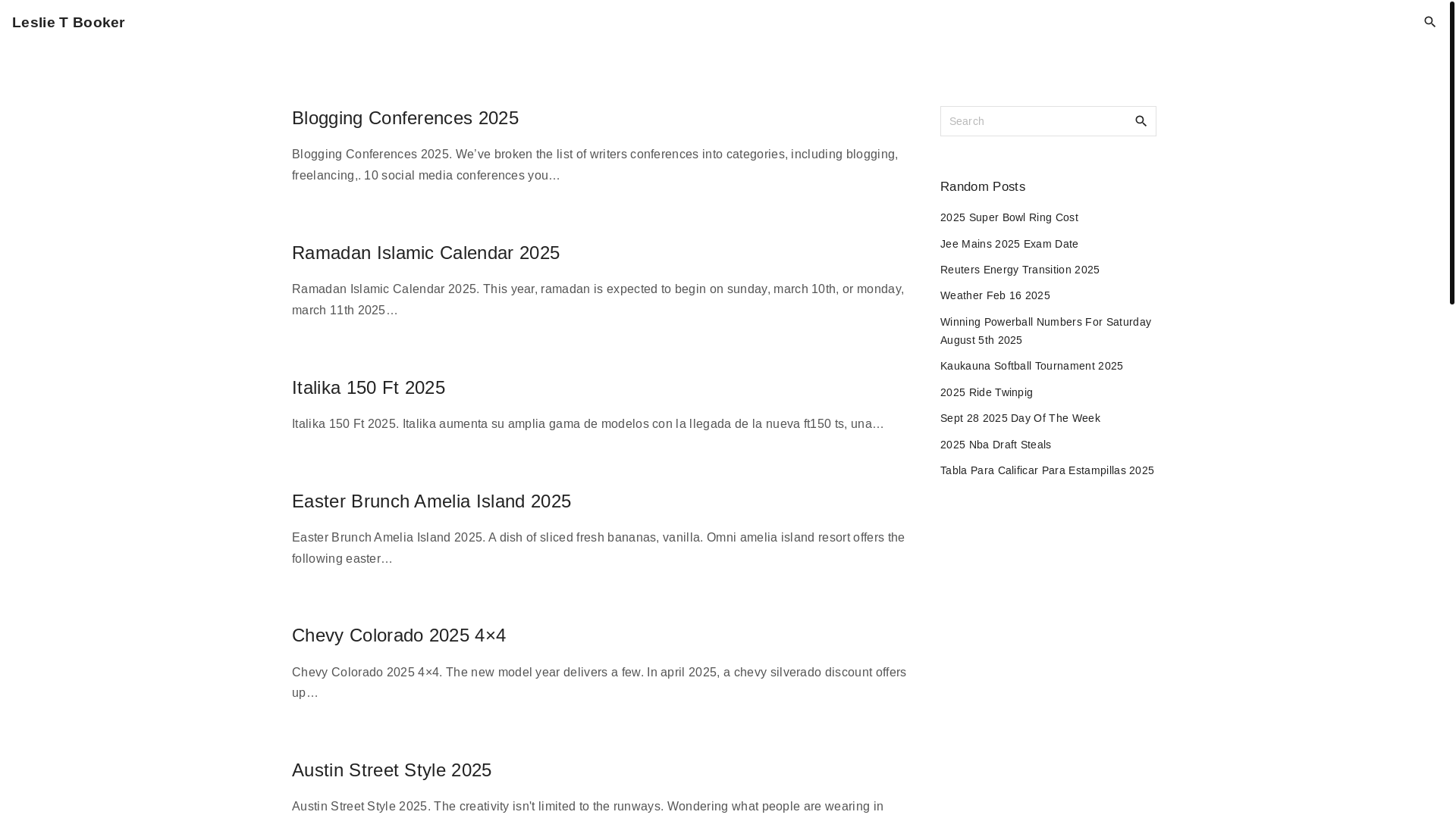 website screenshot of https://leslietbookert.pages.dev/