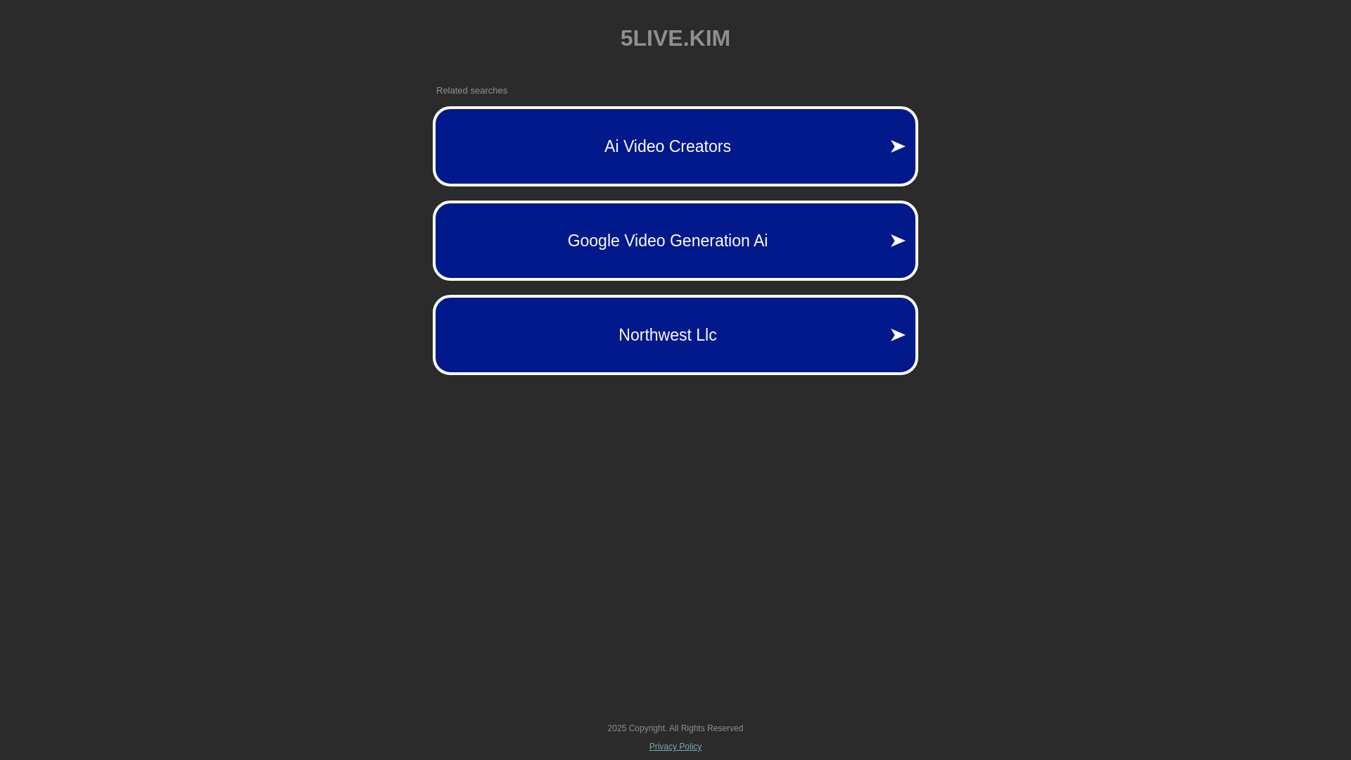 website screenshot of https://5live.kim/