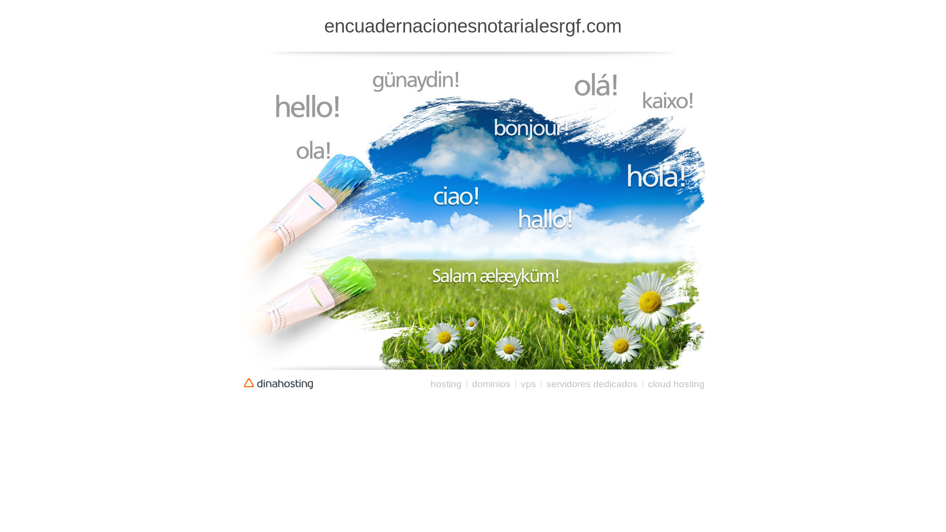 website screenshot of https://encuadernacionesnotarialesrgf.com/