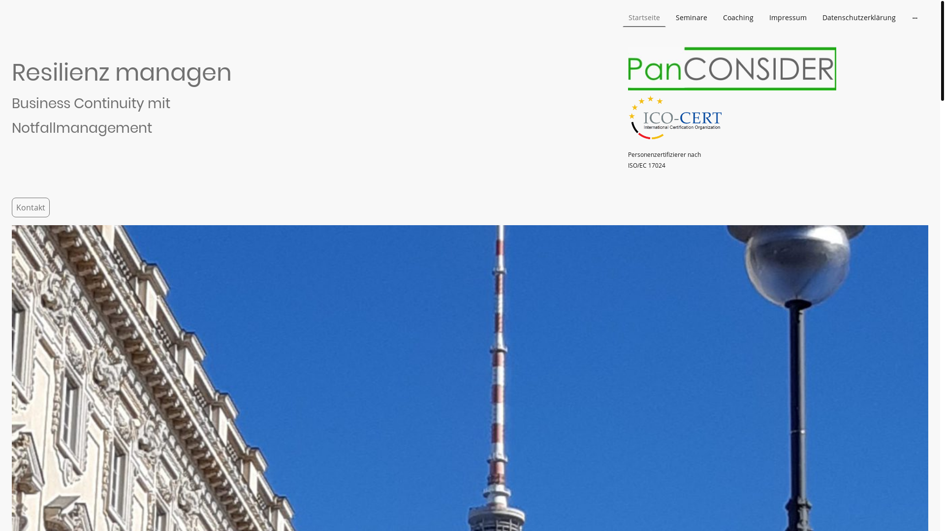 website screenshot of https://all-gefahren-resilienz.de/