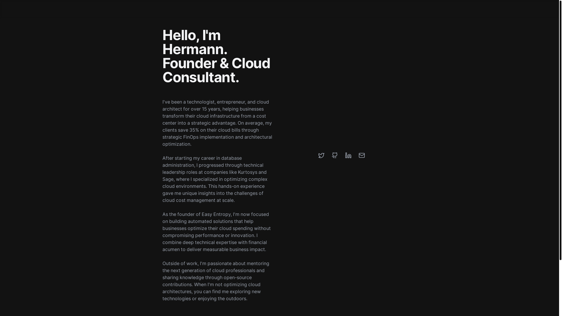 website screenshot of https://website-easyentropy.pages.dev/