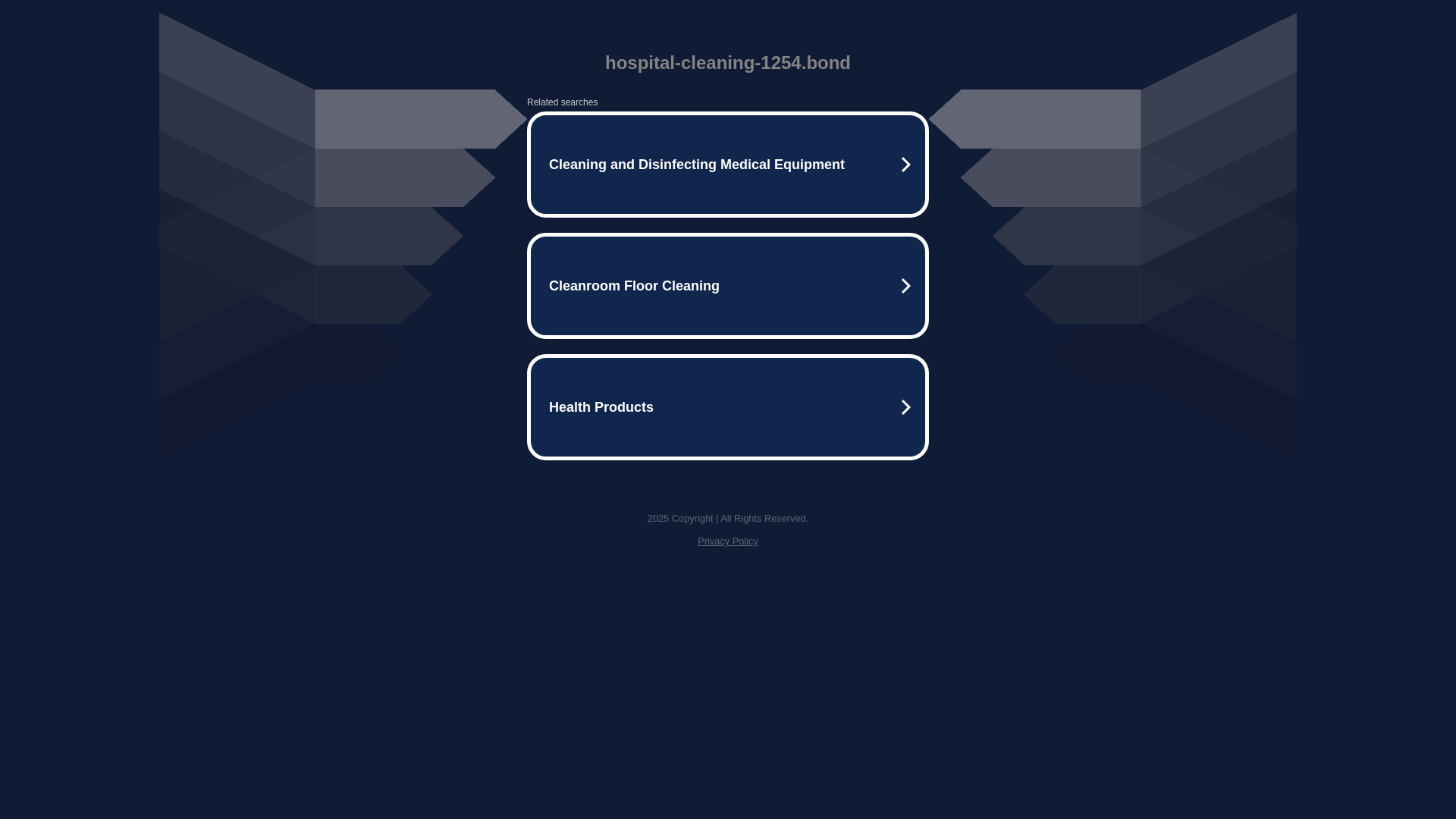 website screenshot of https://hospital-cleaning-1254.bond/