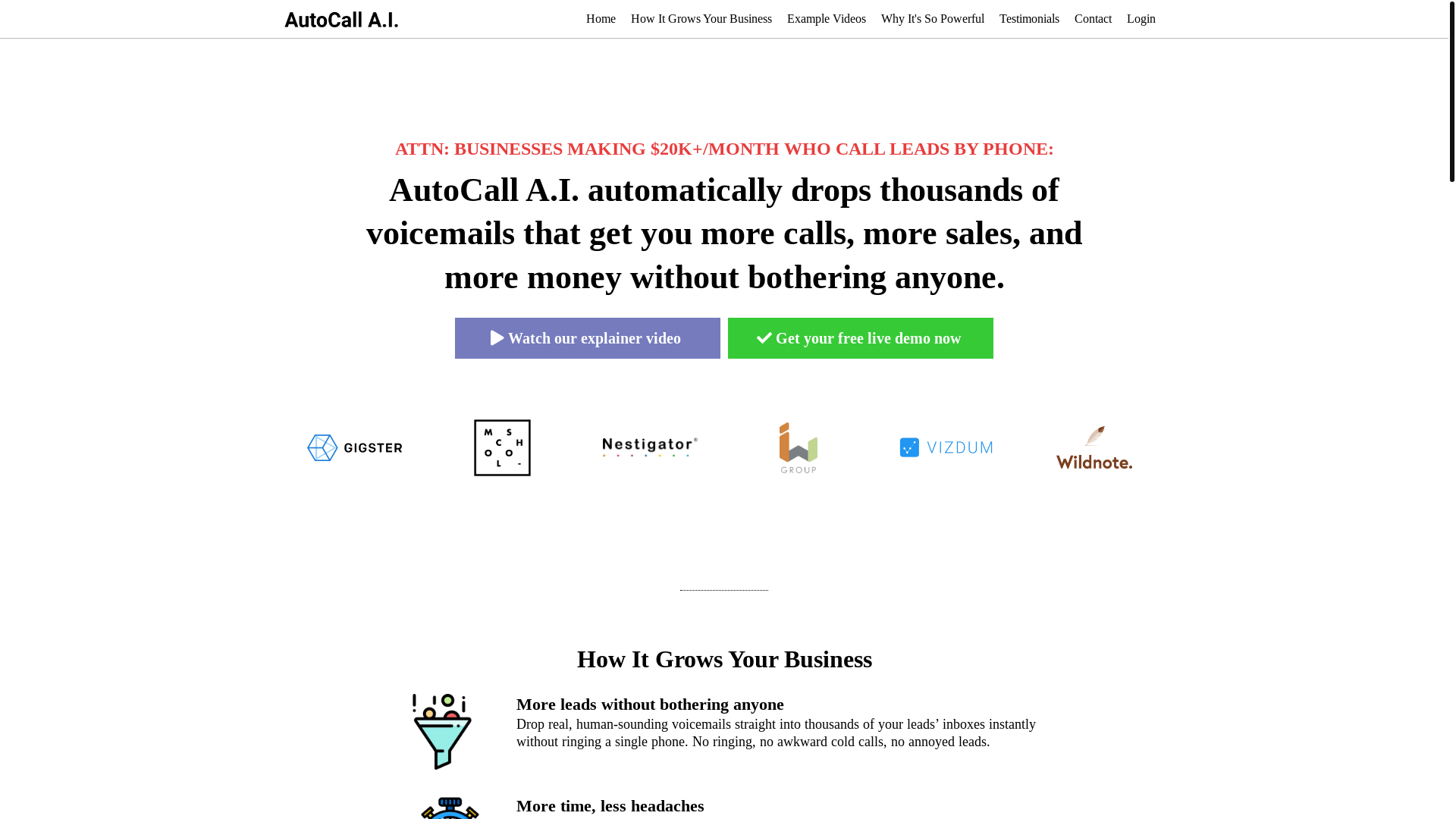 website screenshot of https://supersocialtech.com/