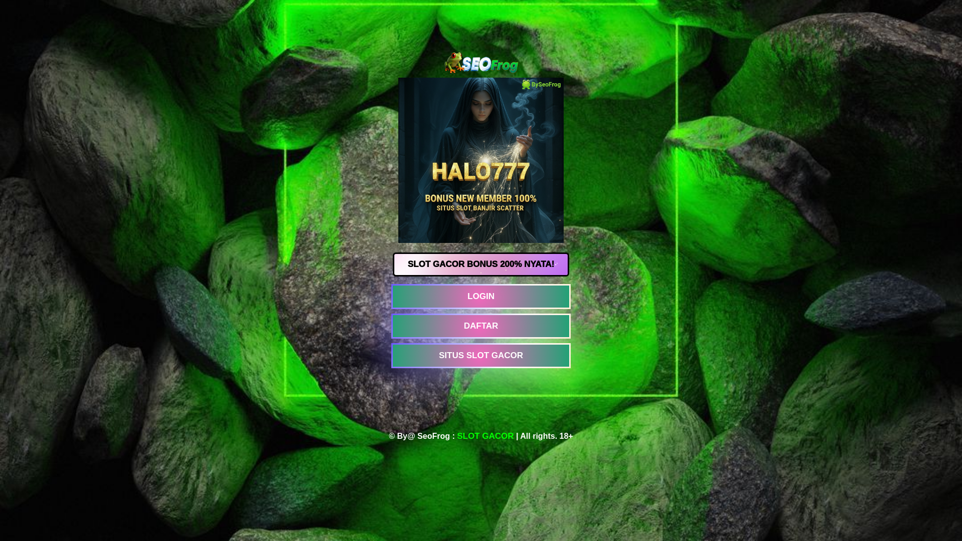 website screenshot of https://halo777-web2-esto.pages.dev/