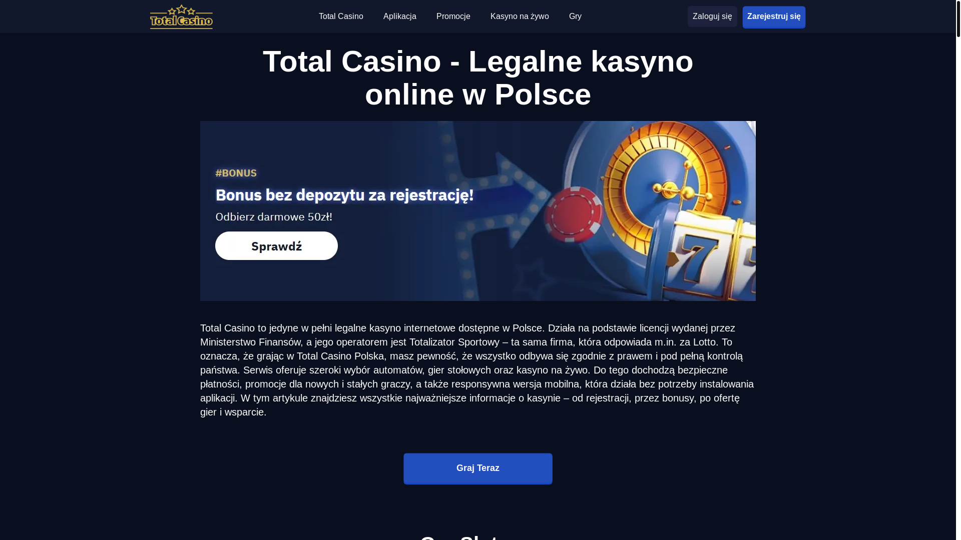 website screenshot of https://totalcasinos-net-pl-4813.pages.dev/