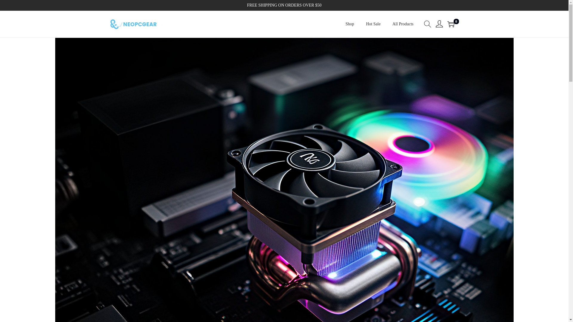 website screenshot of https://www.neopcgear.com/