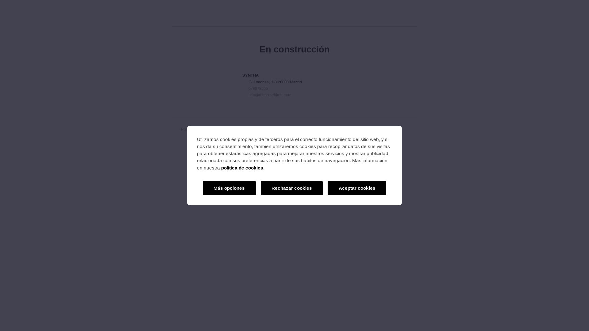 website screenshot of https://syntha.es/