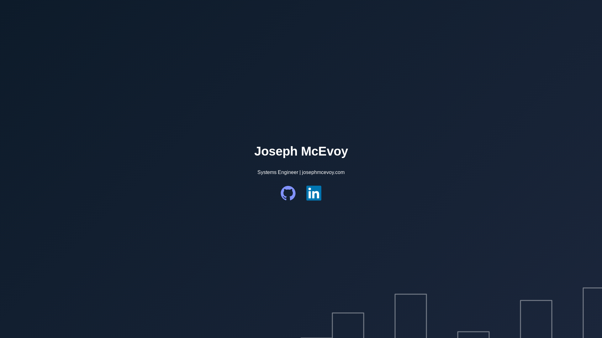 website screenshot of https://josephmcevoy-com.pages.dev/