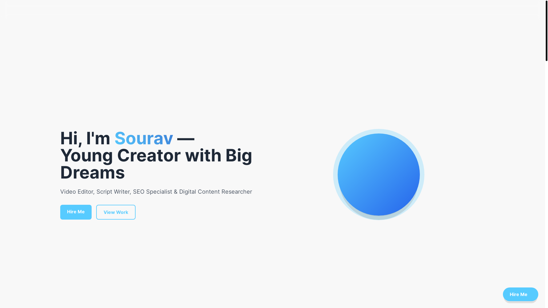 website screenshot of https://souravportfolio000.pages.dev/