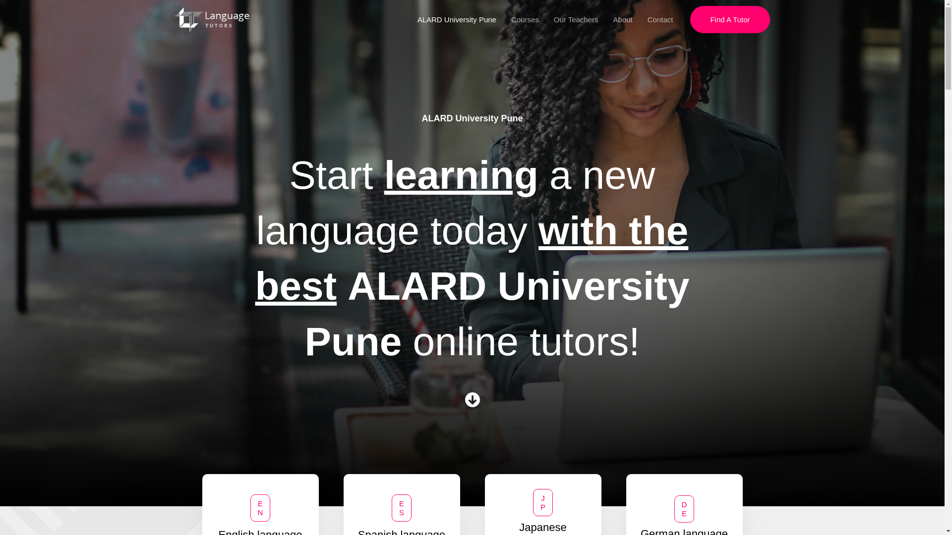 website screenshot of https://alarduniversitypune.shop/