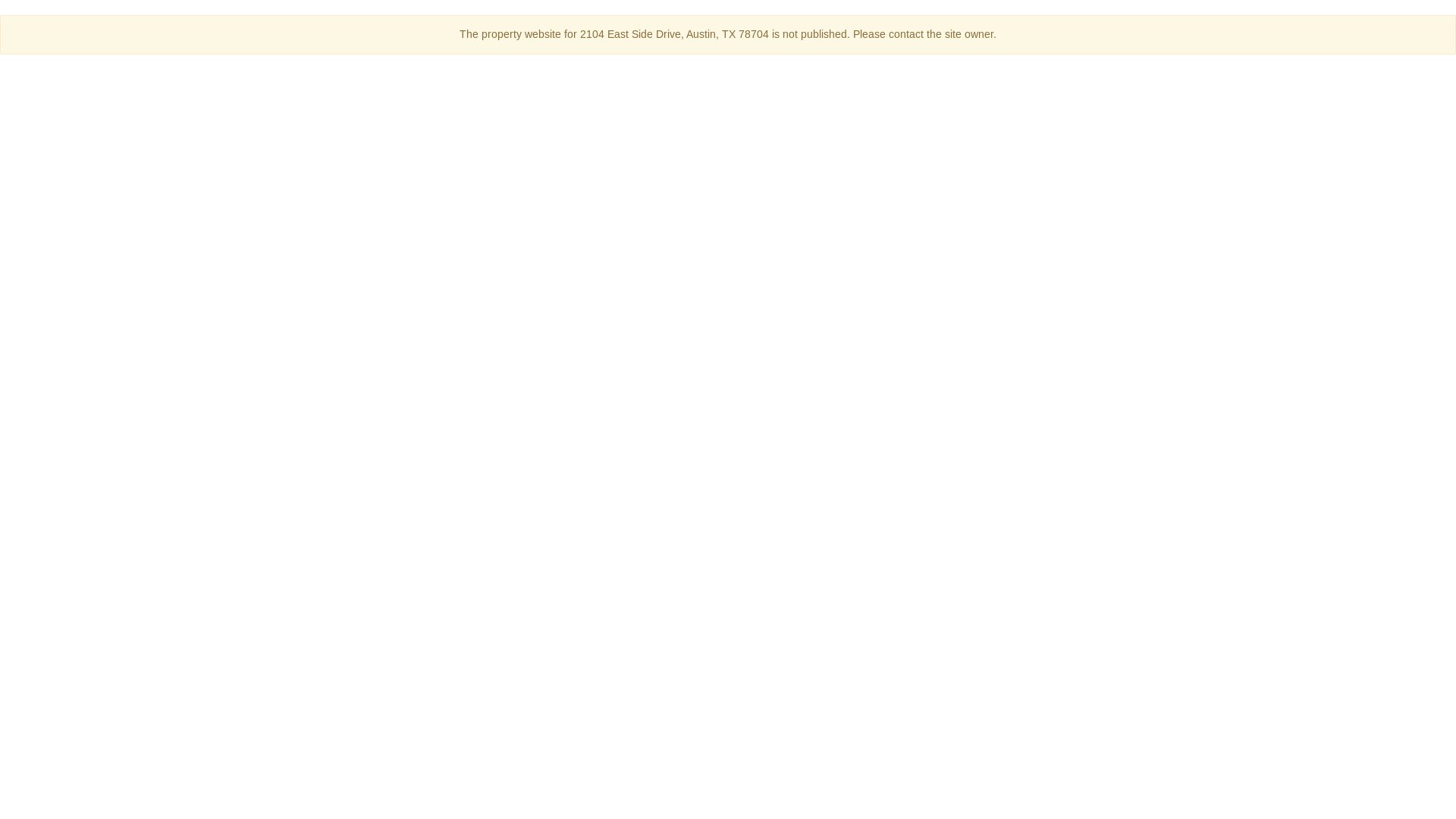 website screenshot of https://2104eastside.com/