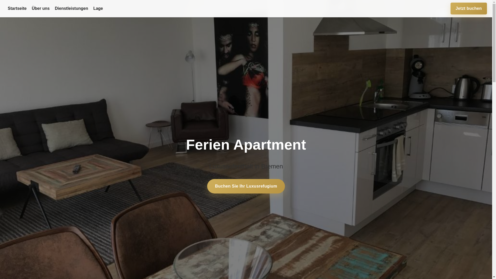 website screenshot of https://ferienapartment.top/