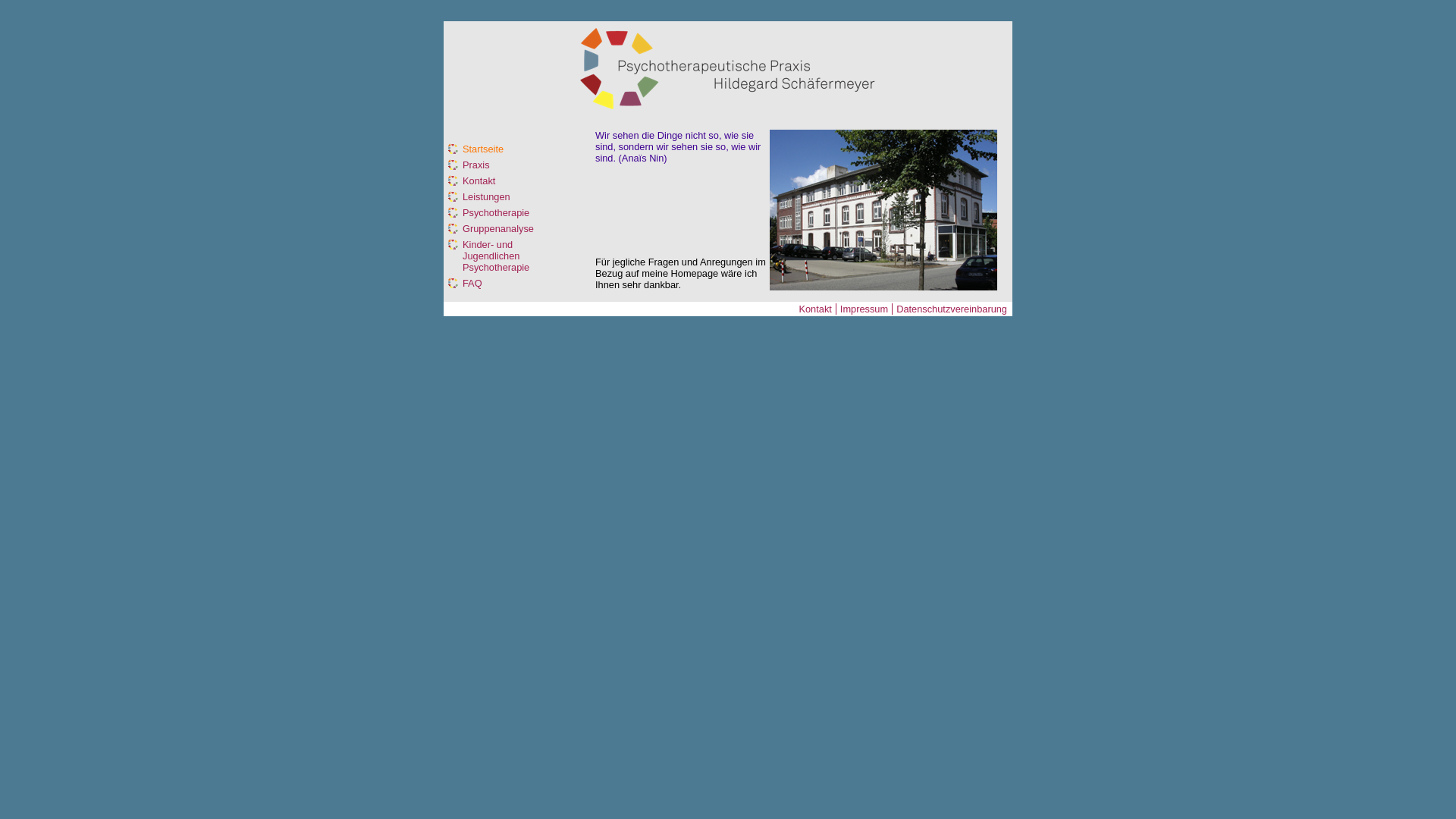 website screenshot of https://praxis-schaefermeyer-gh.pages.dev/