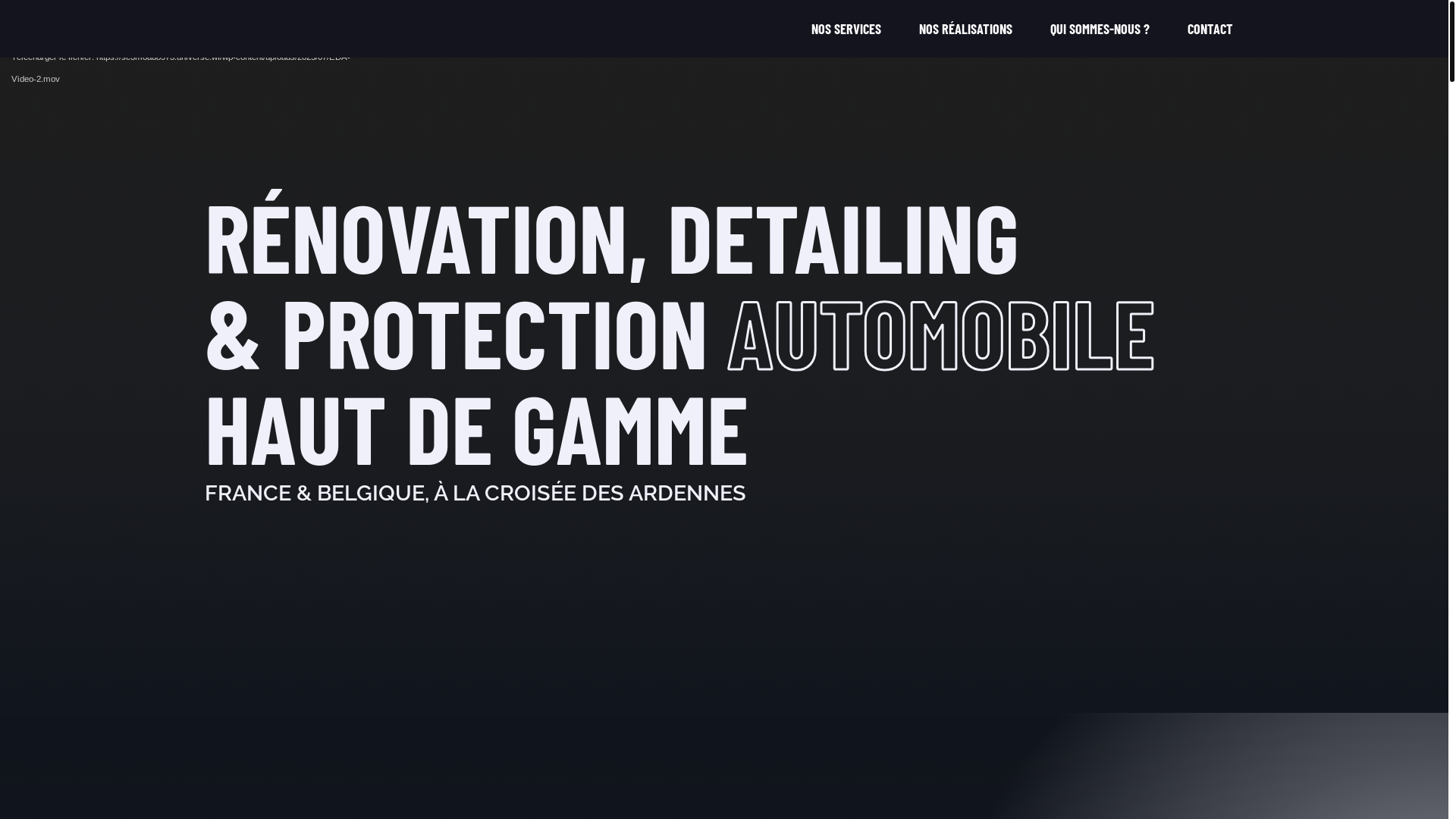 website screenshot of https://eda-automobile.be/