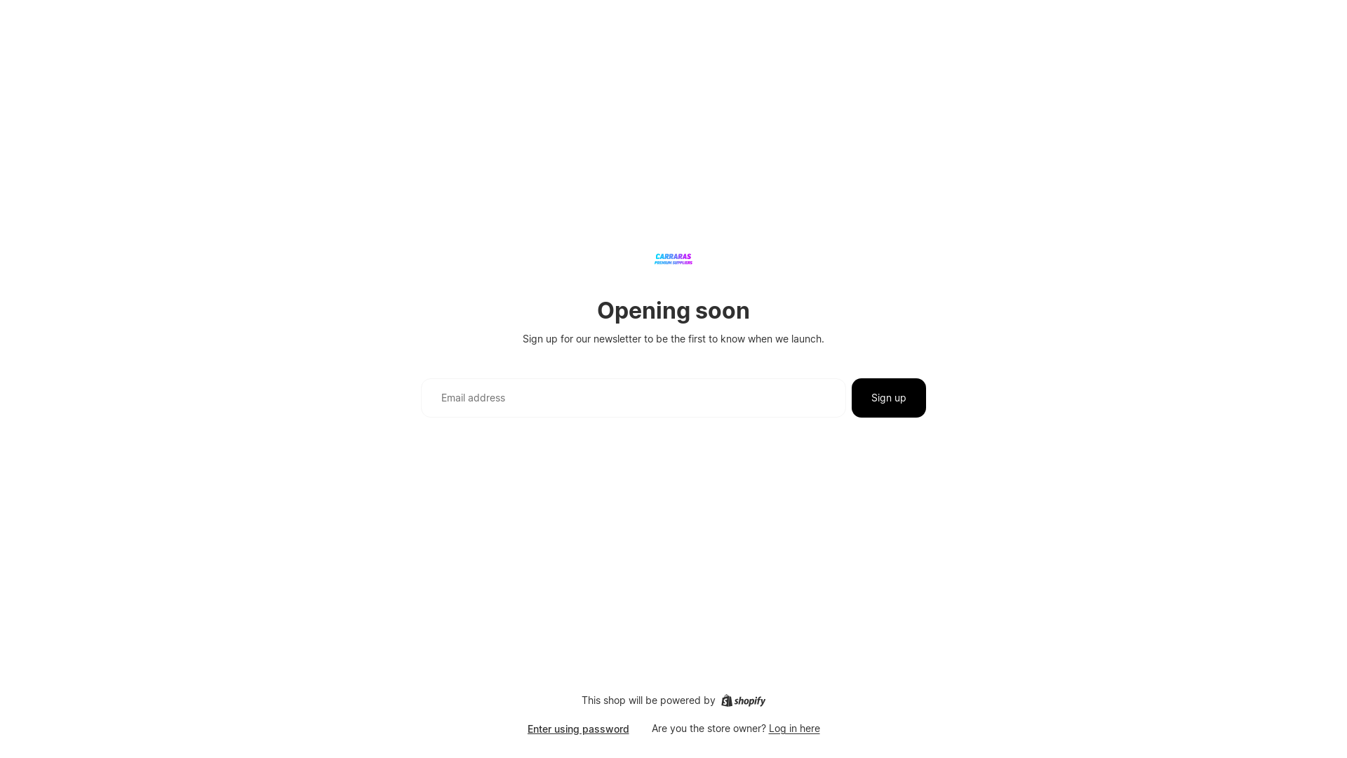 website screenshot of https://cashoutcarrara.com/