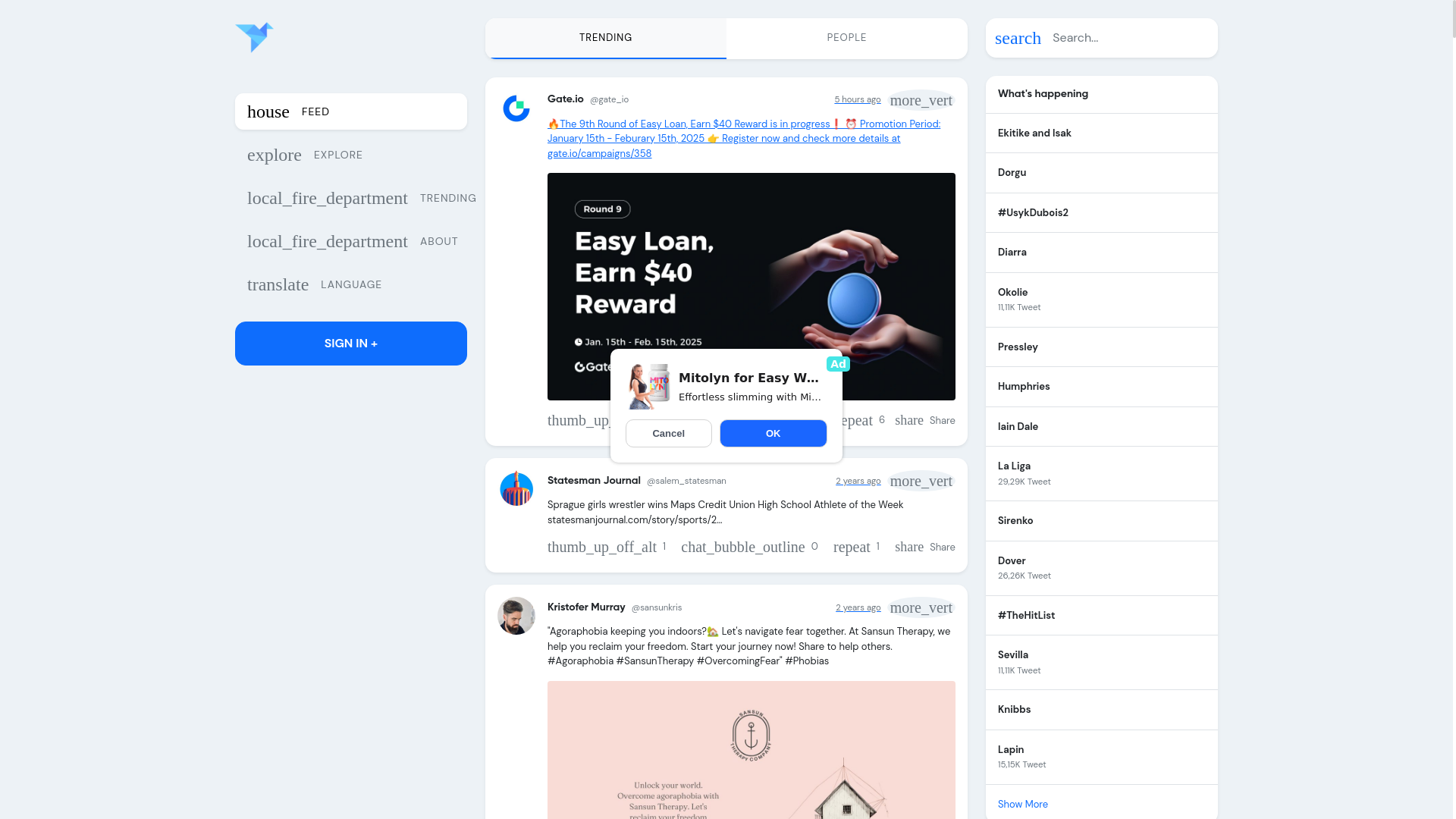 website screenshot of https://twicopy.com/