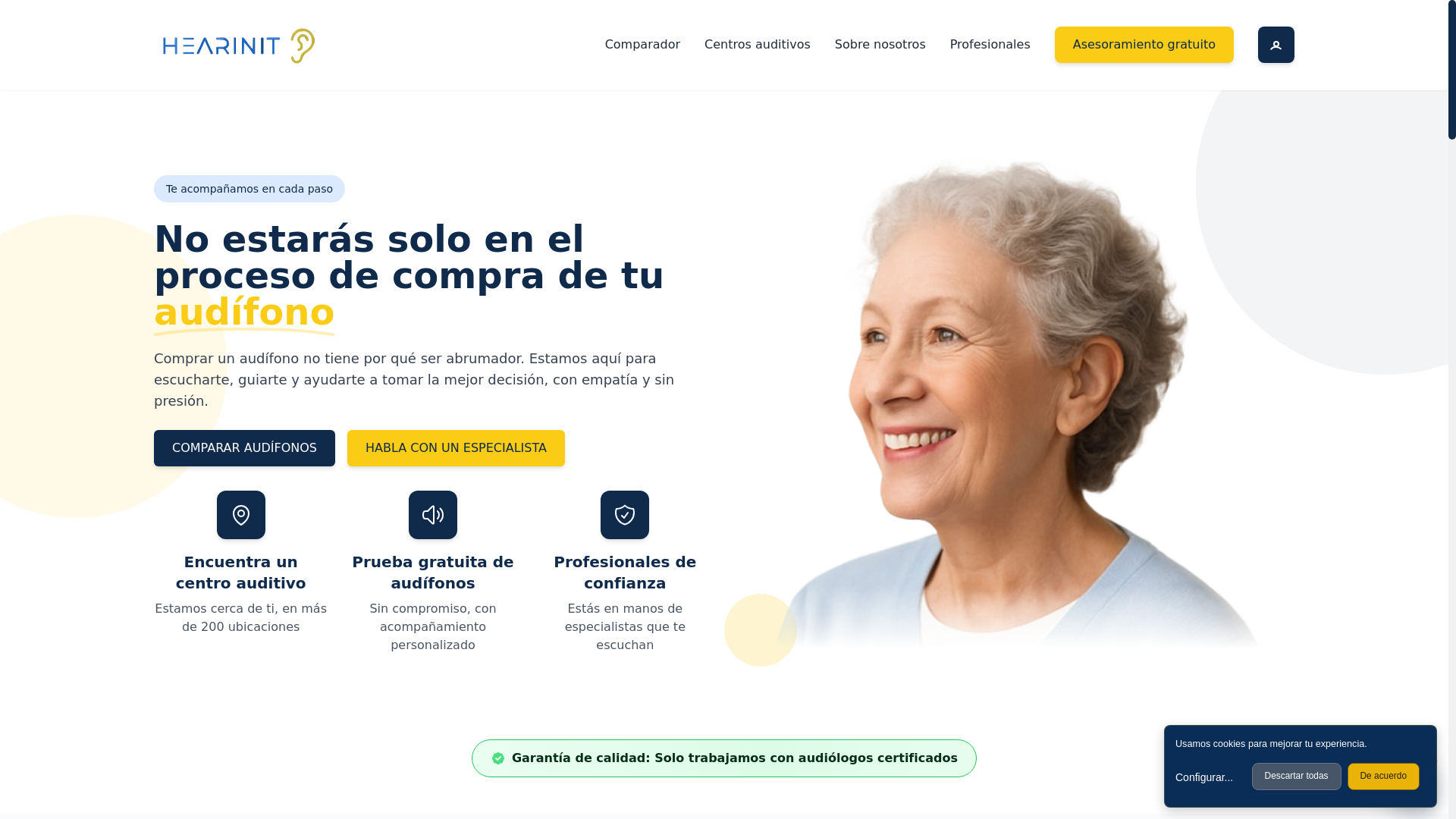 website screenshot of https://hearin-it.pages.dev/