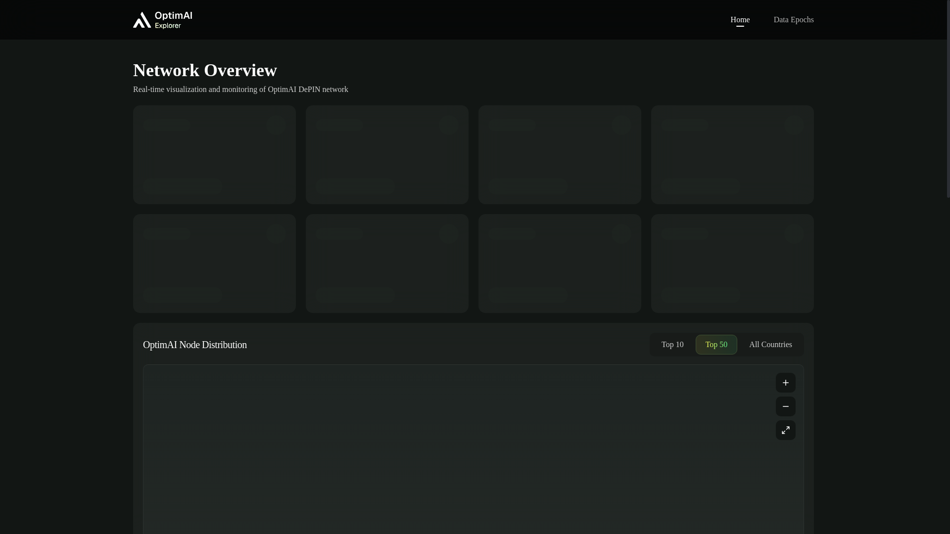 website screenshot of https://network-explorer-stagging.pages.dev/