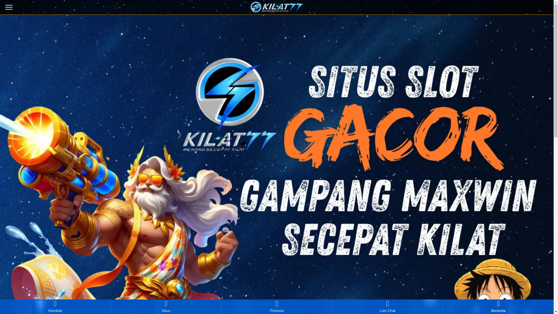 website screenshot of https://slot-gacor-kilat77.pages.dev/
